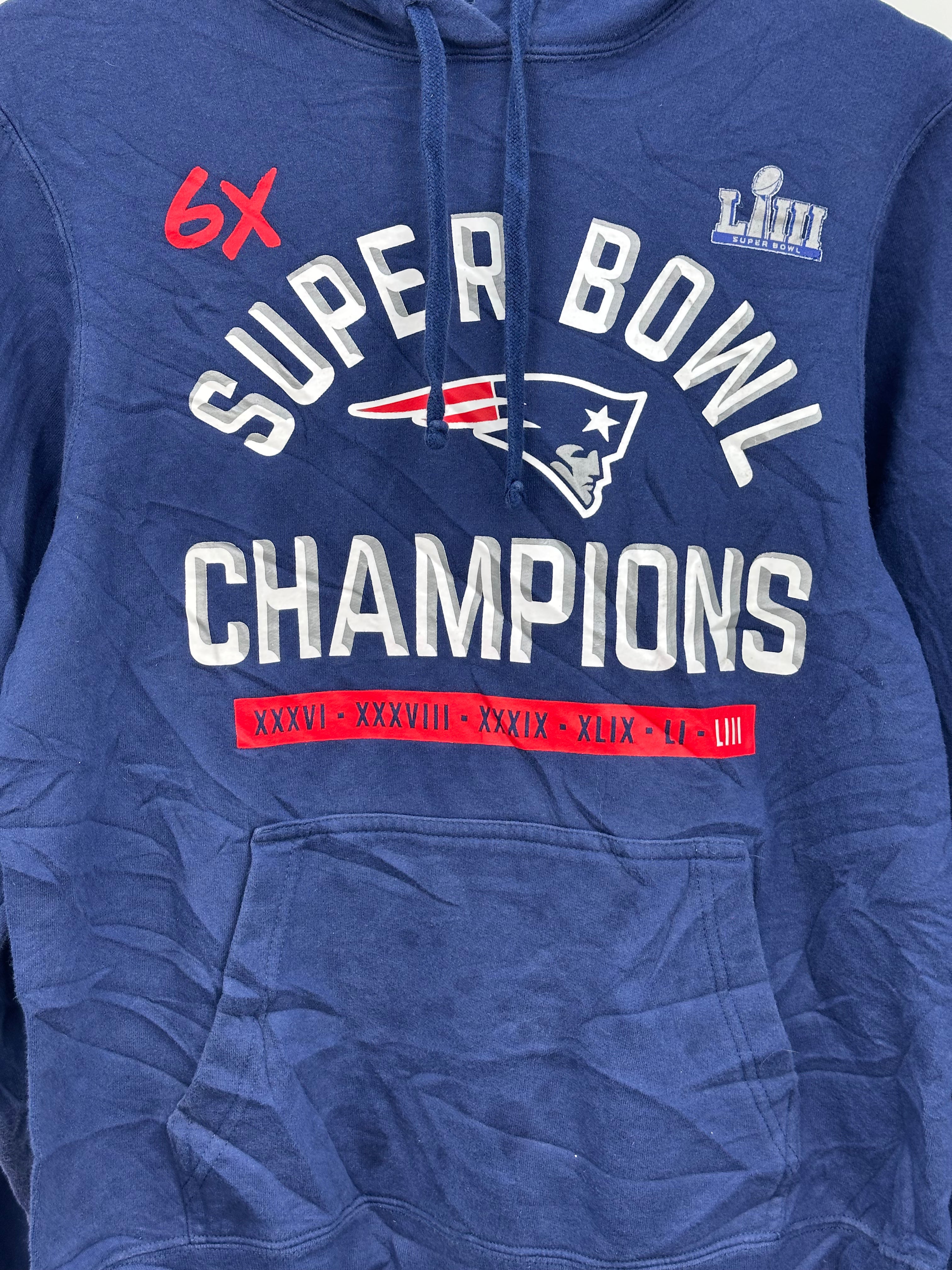 FANATICS SUPER BOWL SWEATSHIRT SIZE: S