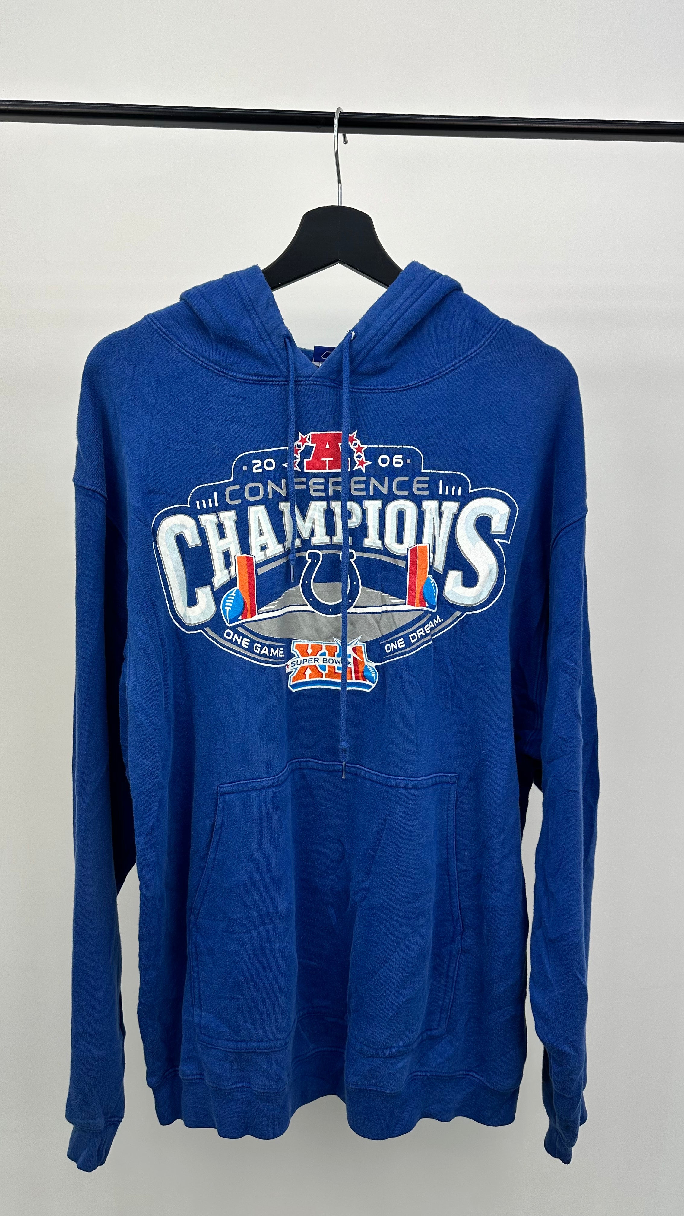 FELPA REEBOK SUPER BOWL TAGLIA: XL