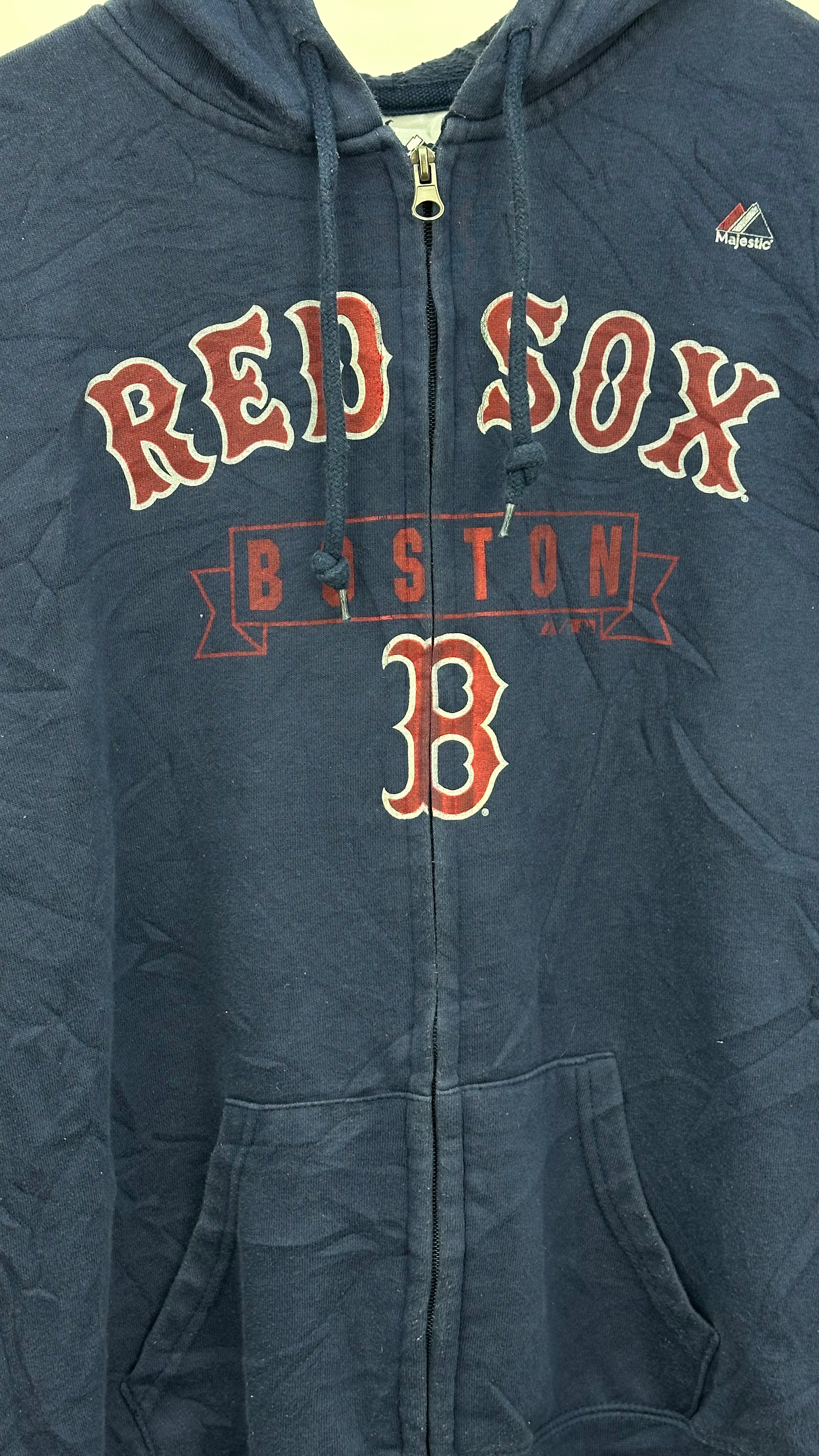 MAJESTIC RED SOX SWEATSHIRT SIZE: S