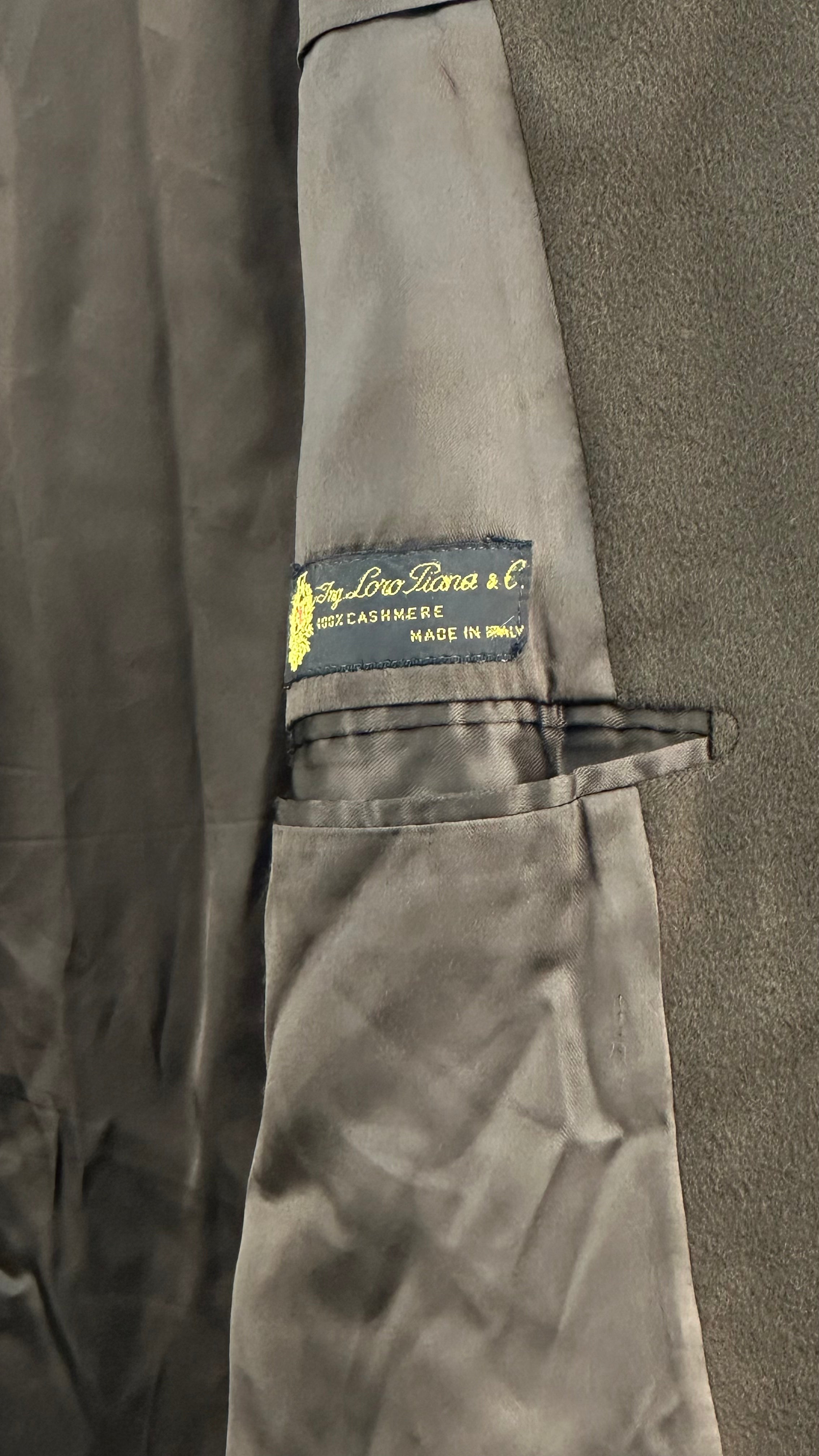 MEN'S COAT FABRIC 100% CASHMERE LORO PIANA