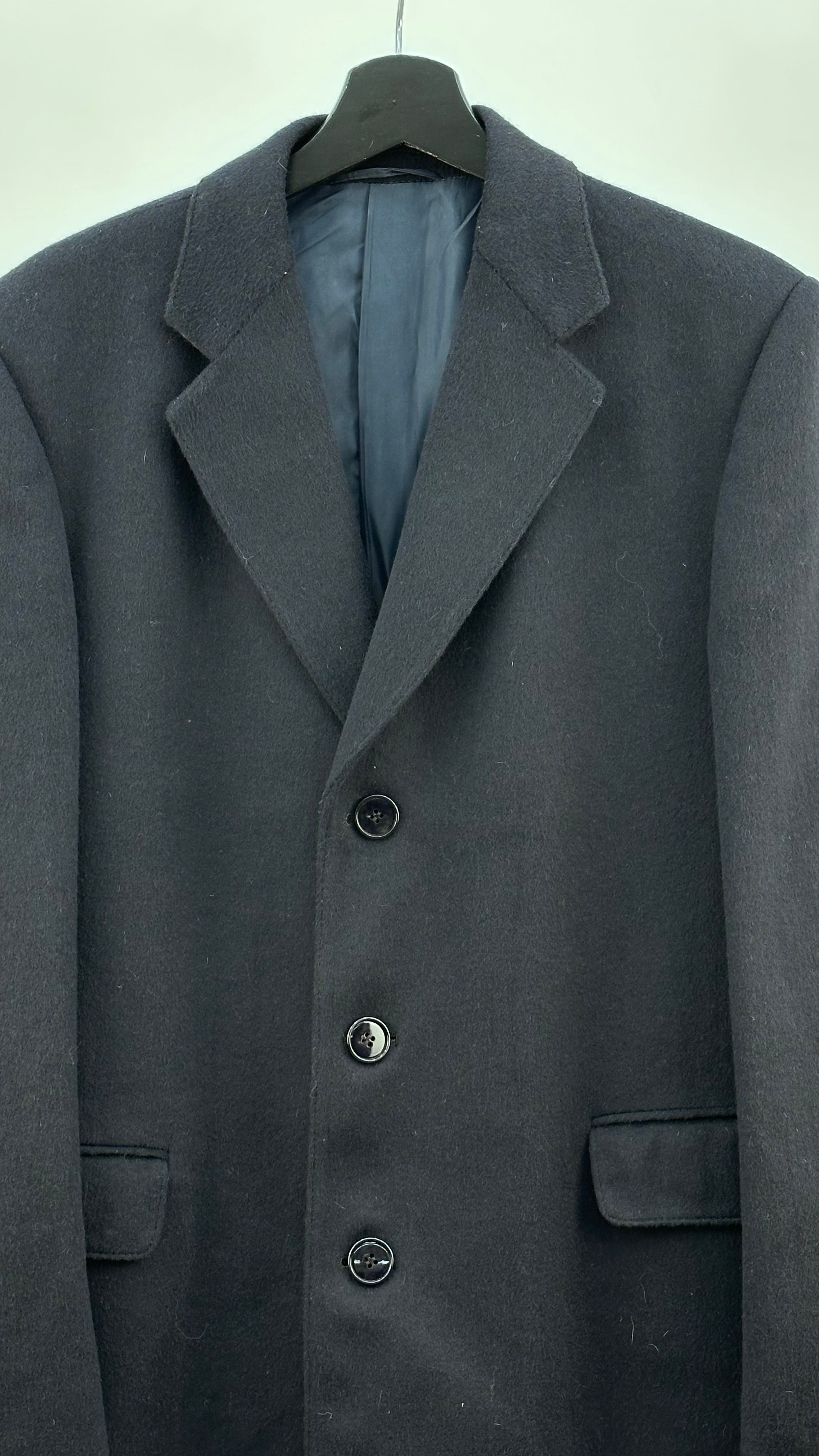 CAPPOTTO LUNGO BLU
