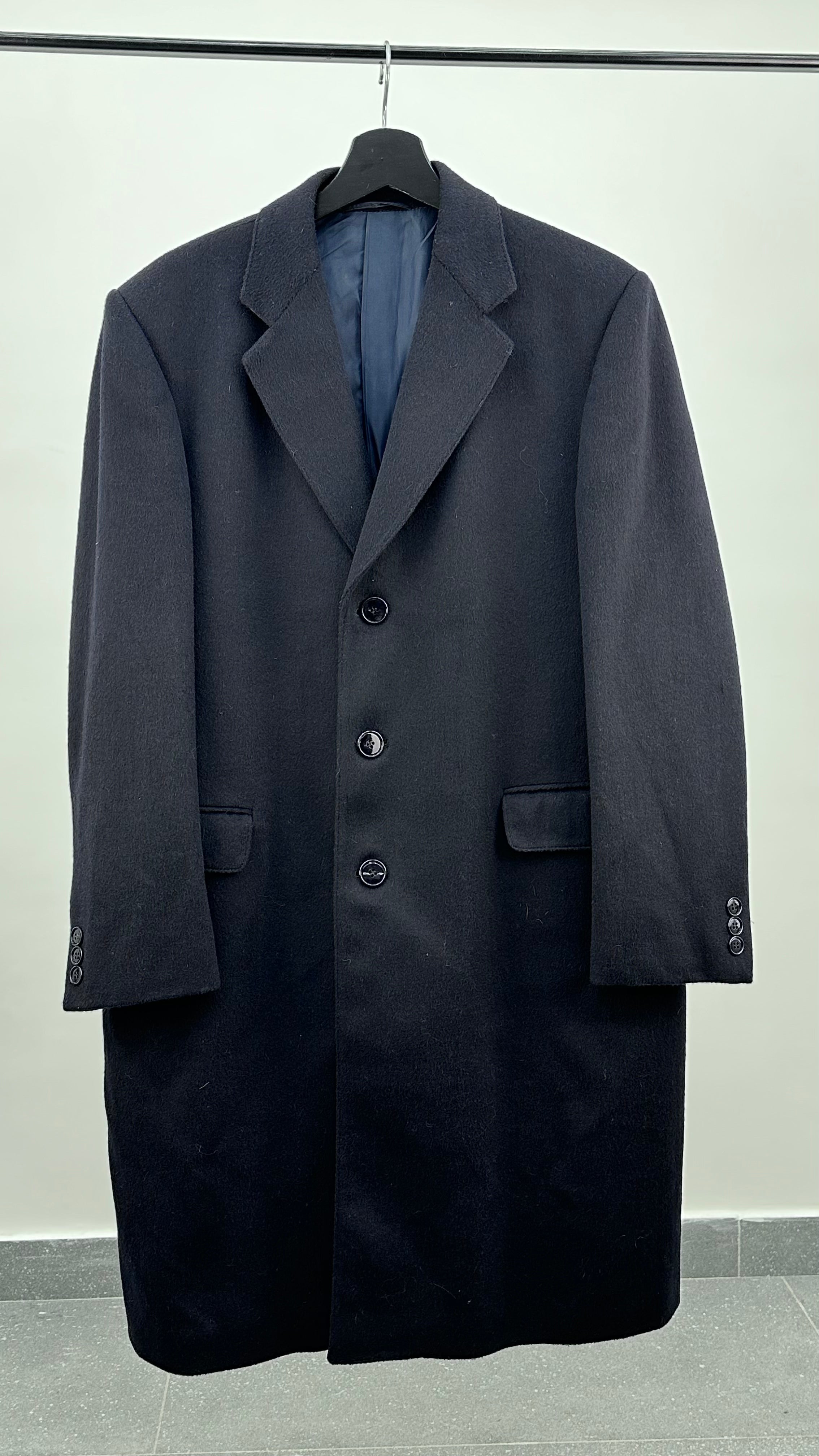 CAPPOTTO LUNGO BLU