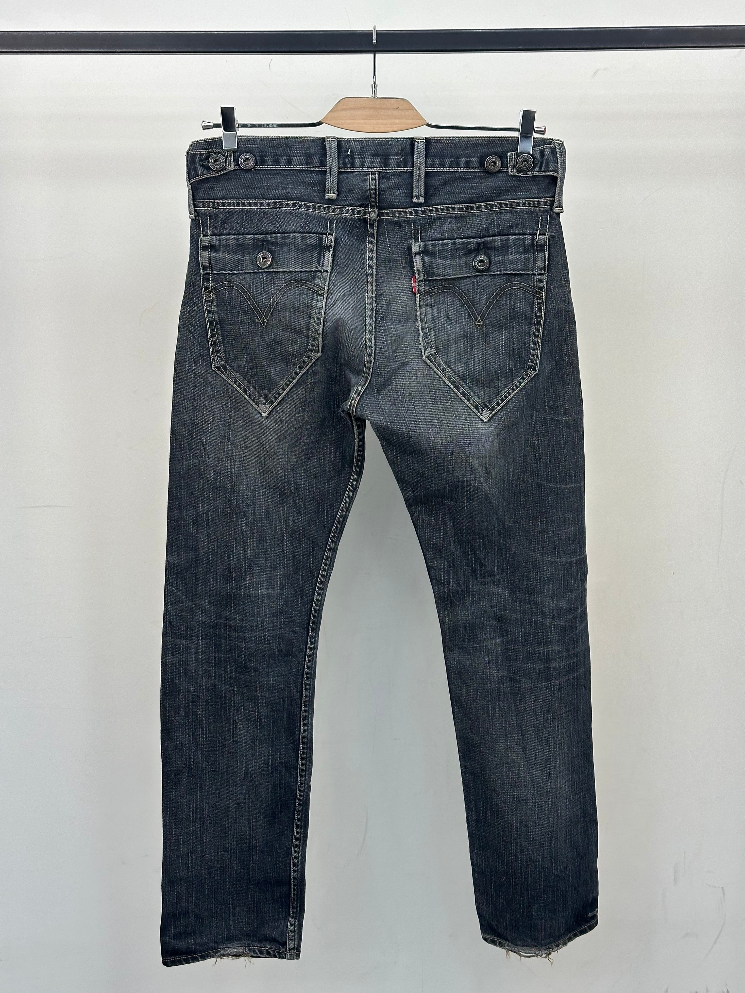 LEVI'S 504 STRAIGHT FIT TAGLIA: 47 ITA = W33 L32