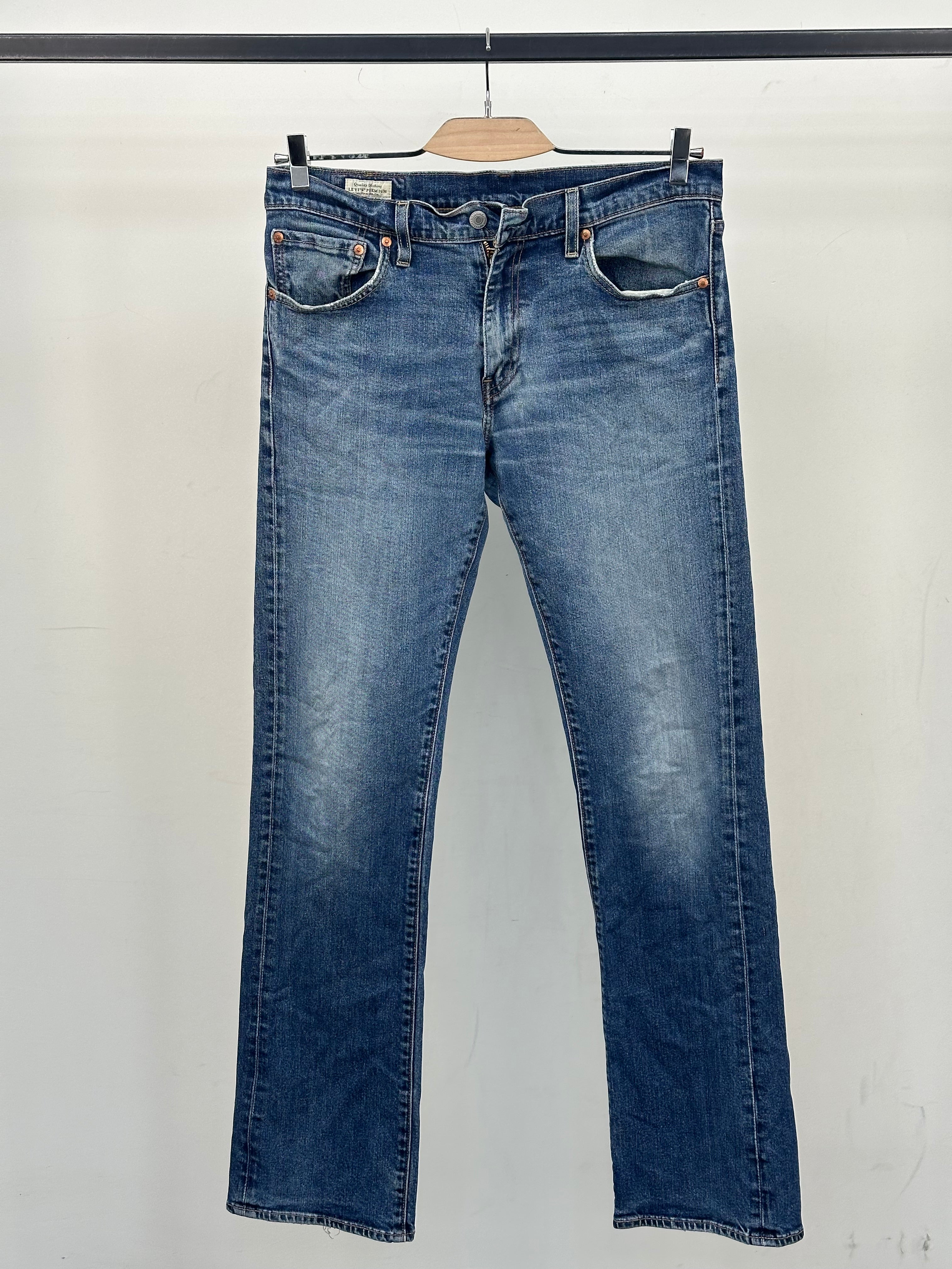 LEVI'S 527 BOOTCUT FIT TAGLIA: 47 ITA = W33 L34