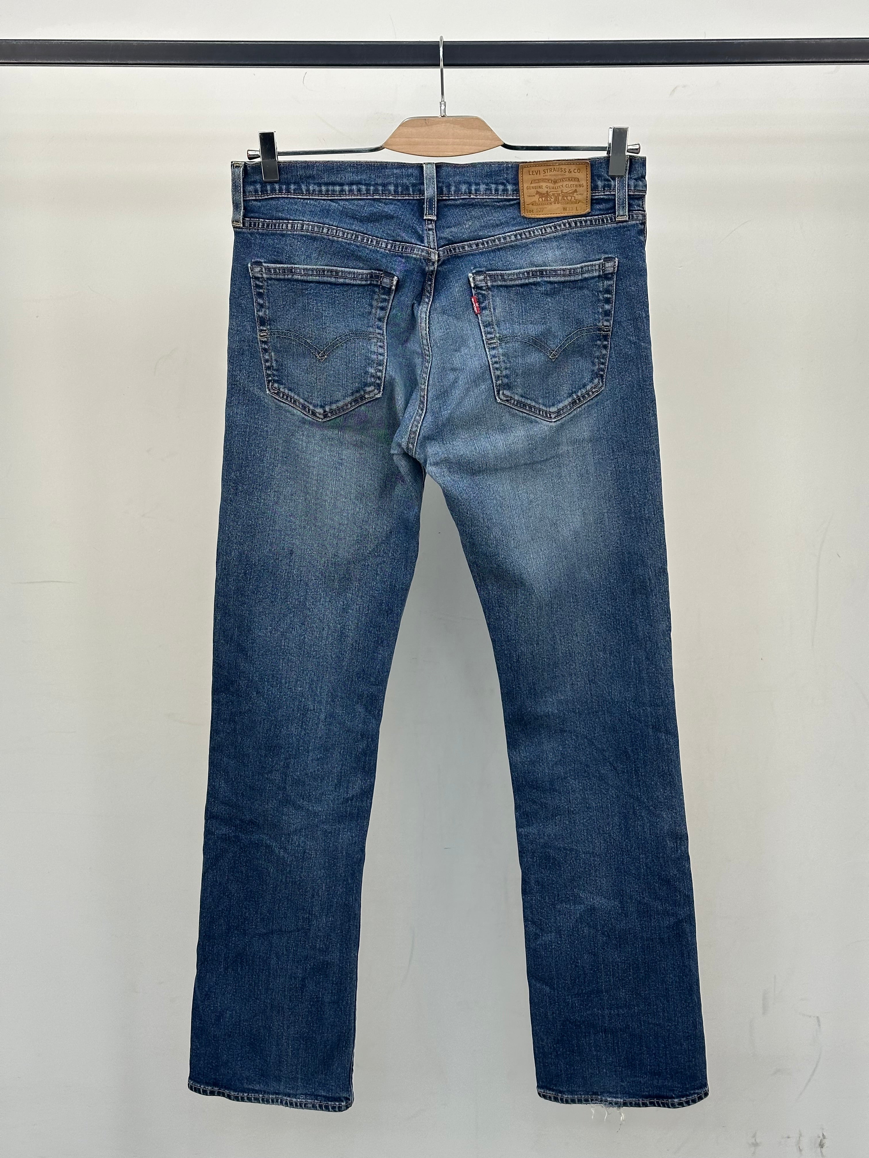 LEVI'S 527 BOOTCUT FIT TAGLIA: 47 ITA = W33 L34