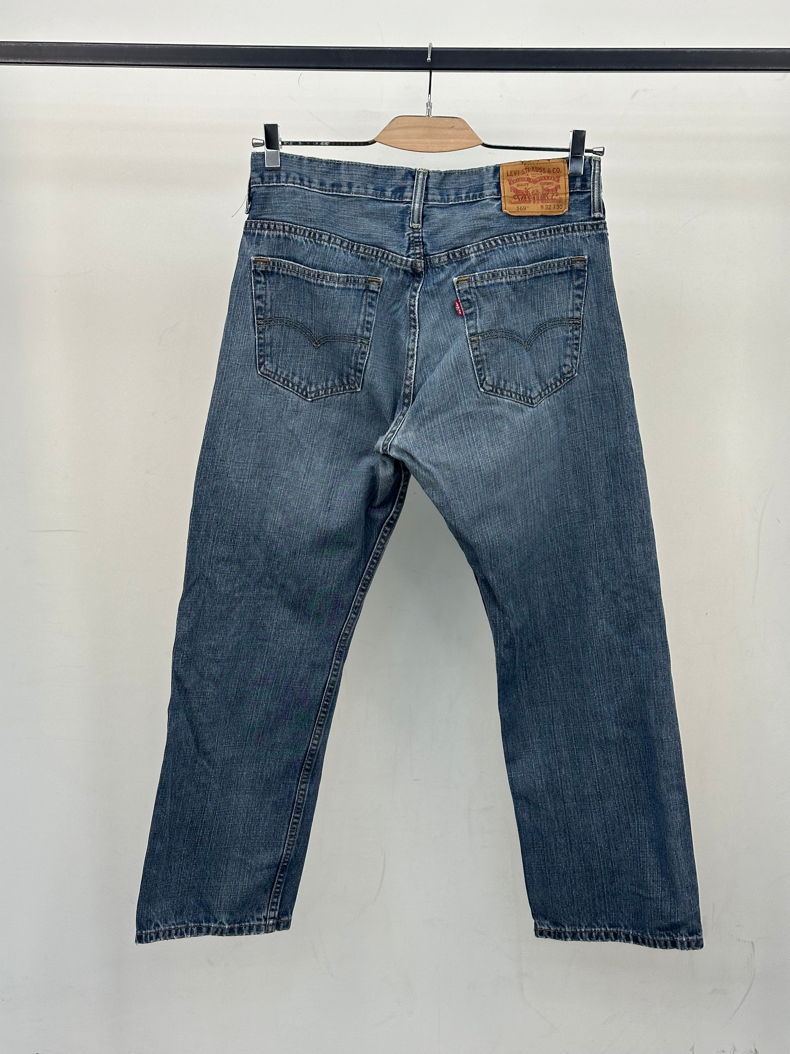 LEVI'S 569 LOOSE FIT TAGLIA: 46 ITA = W32 L30