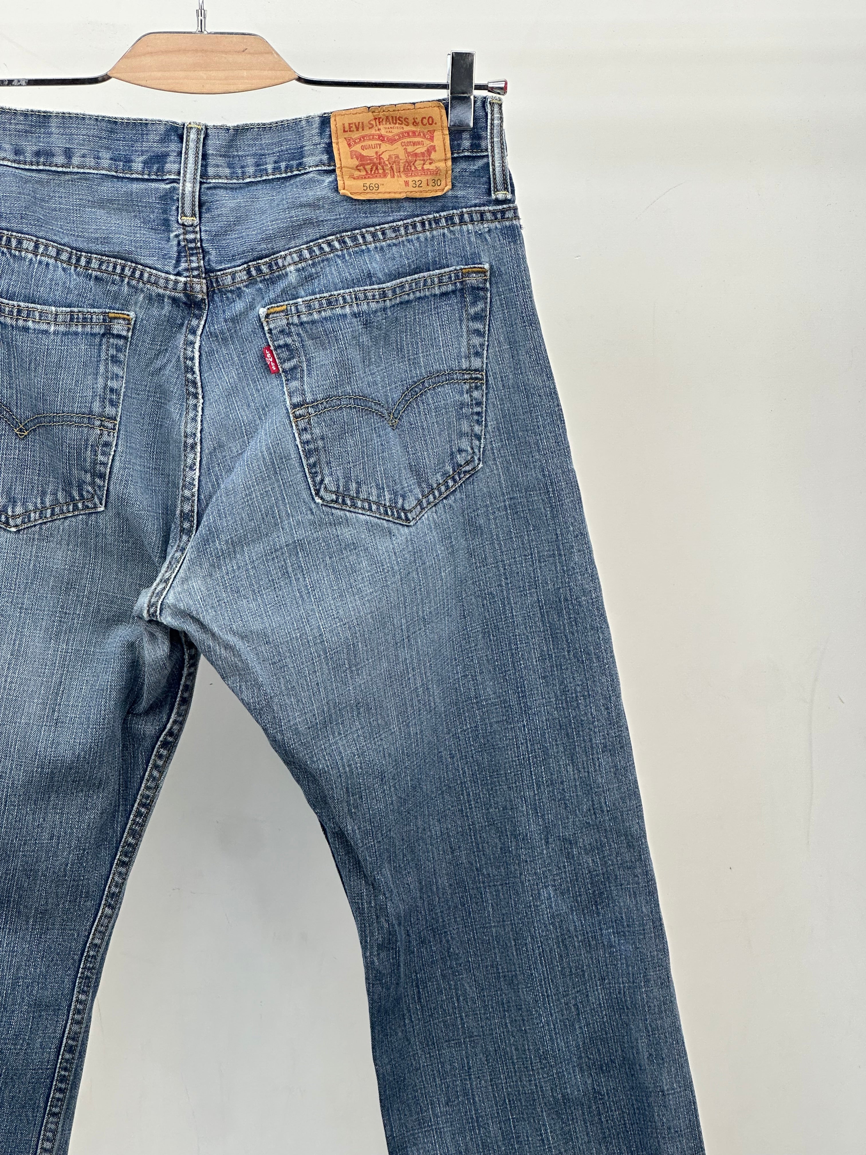 LEVI'S 569 LOOSE FIT TAGLIA: 46 ITA = W32 L30