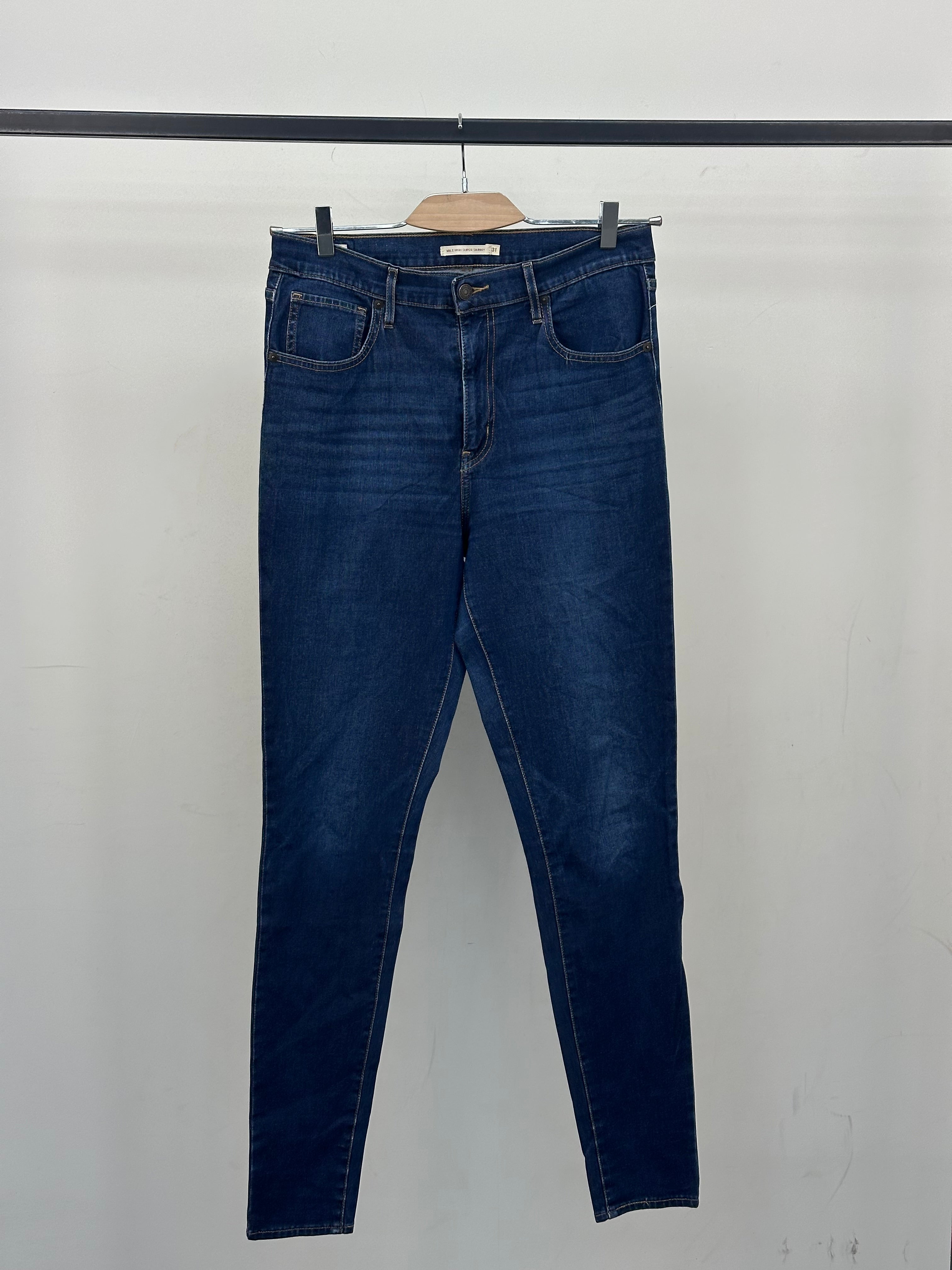 LEVI'S MILE HIGH SUPER SKINNY TAGLIA: 45 ITA = W31 L32