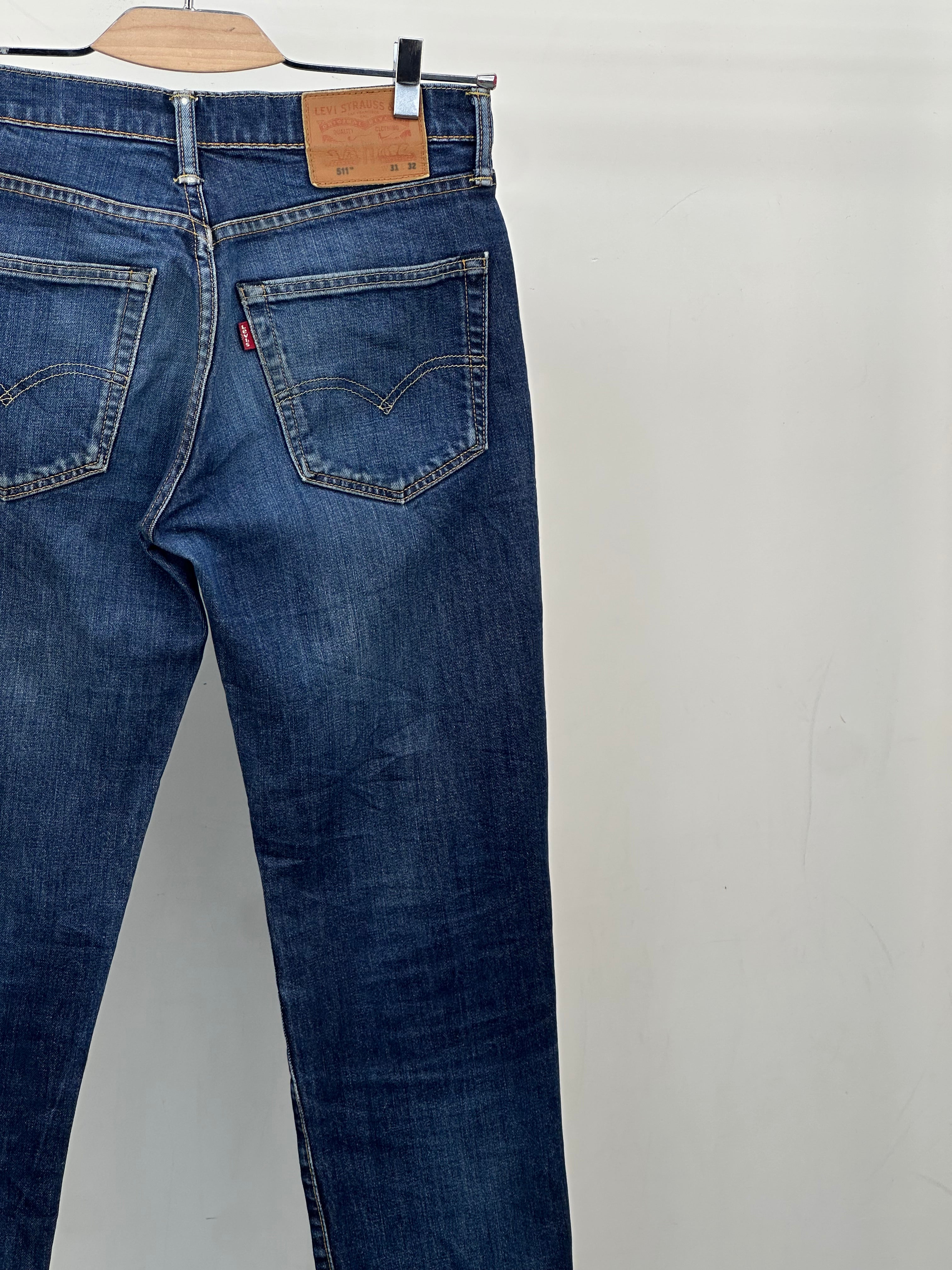 LEVI'S 511 SLIM FIT TAGLIA: 45 ITA = W31 L32