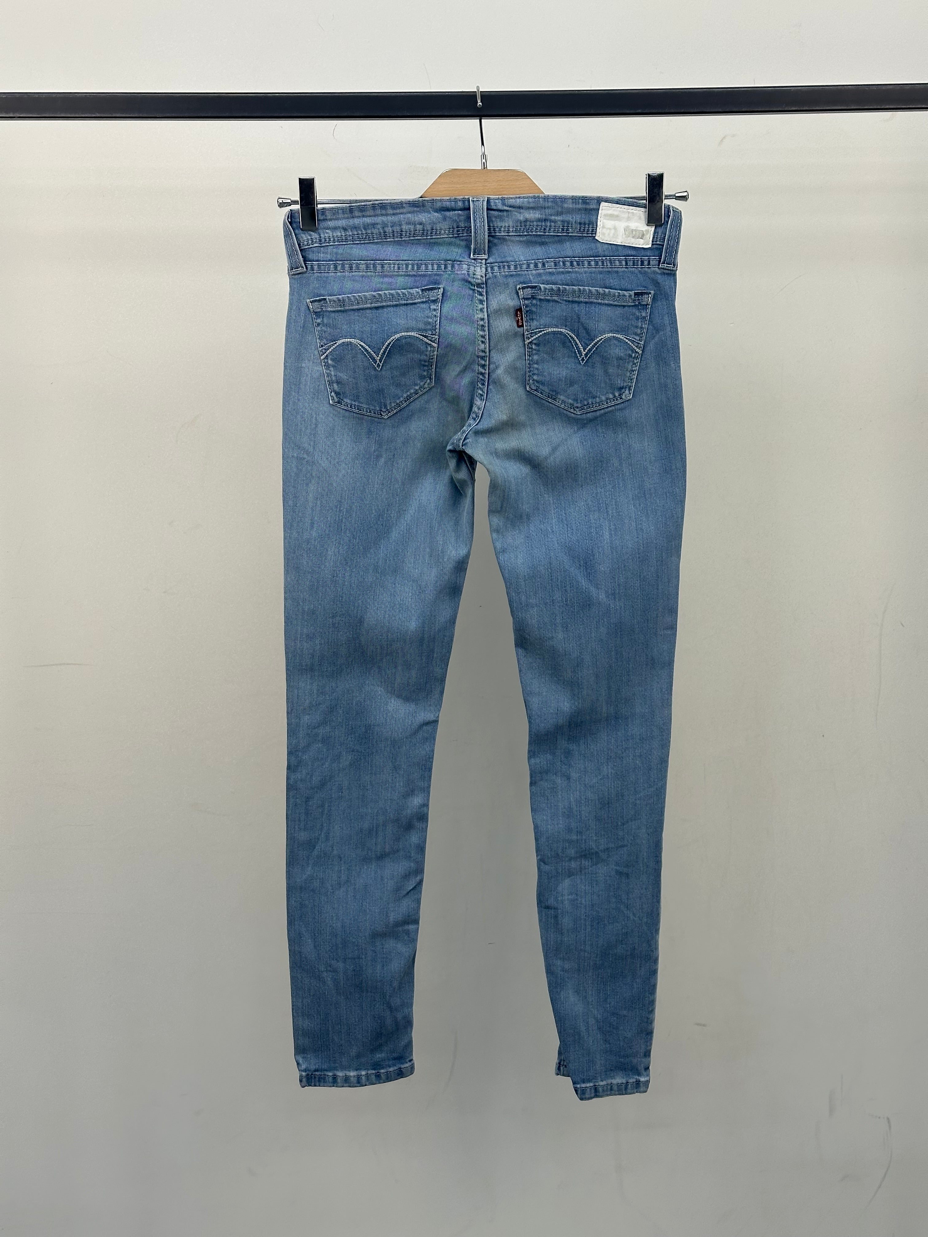 LEVI'S LOW RISE SKINNY TAGLIA: 42 ITA = W28 L32