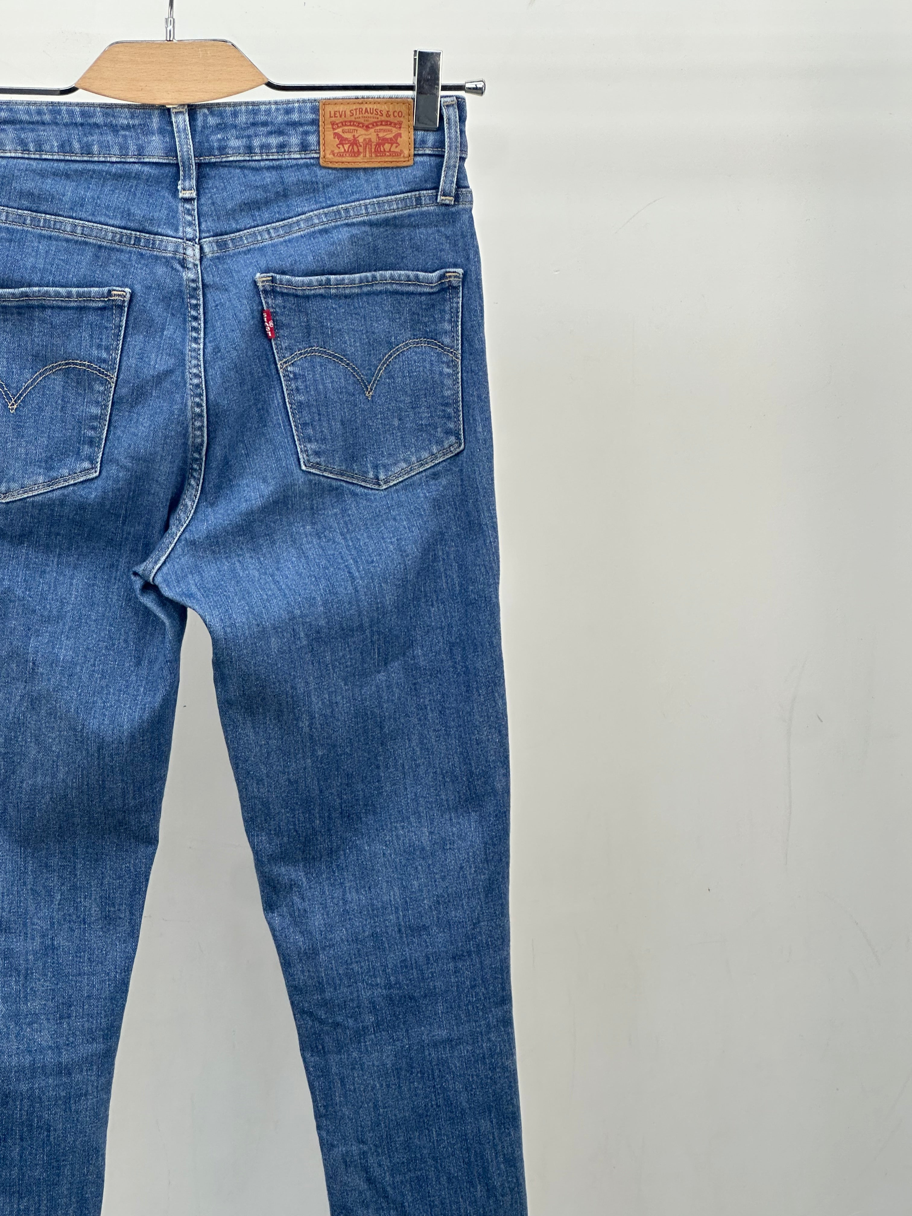 LEVI'S 721 HIGH RISE SKINNY FIT TAGLIA: 43 ITA = W29 L32