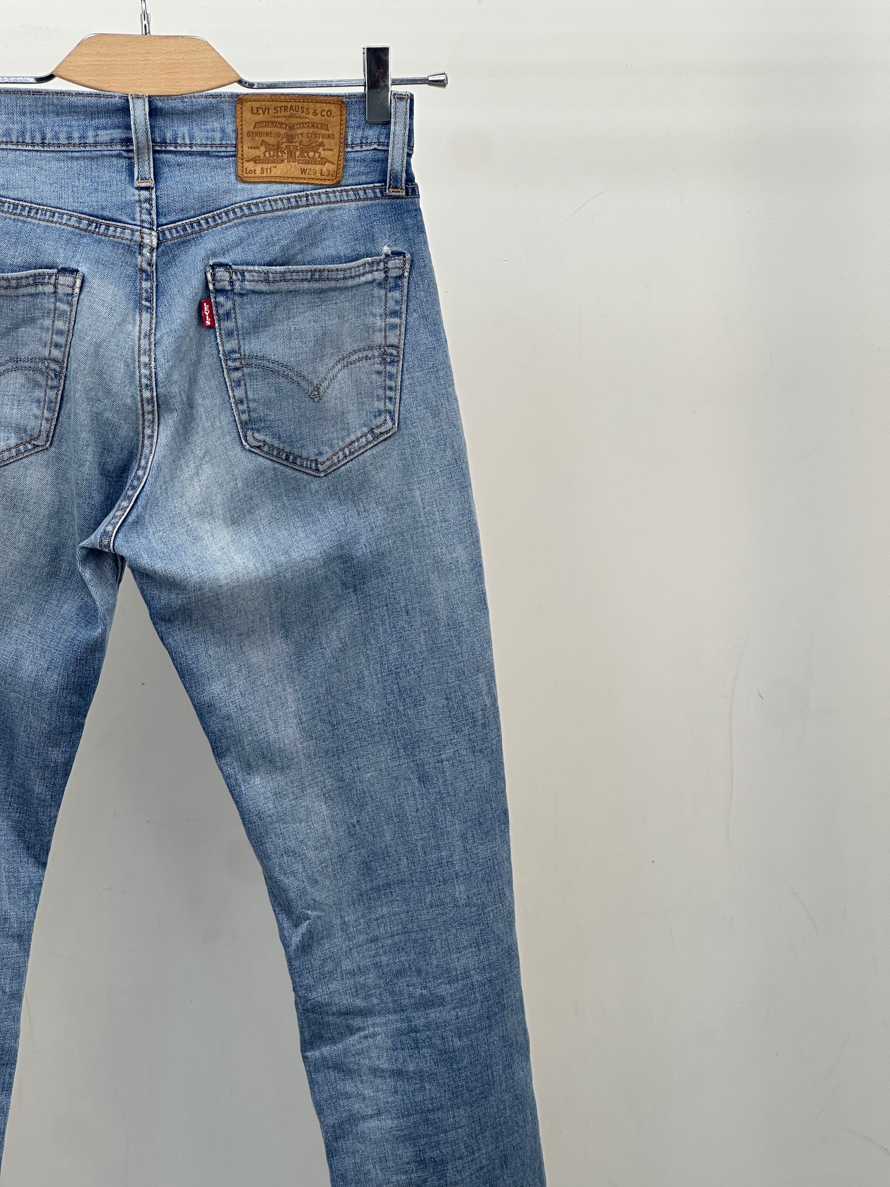 LEVI'S 511 SLIM FIT TAGLIA: 43 ITA = W29 L32