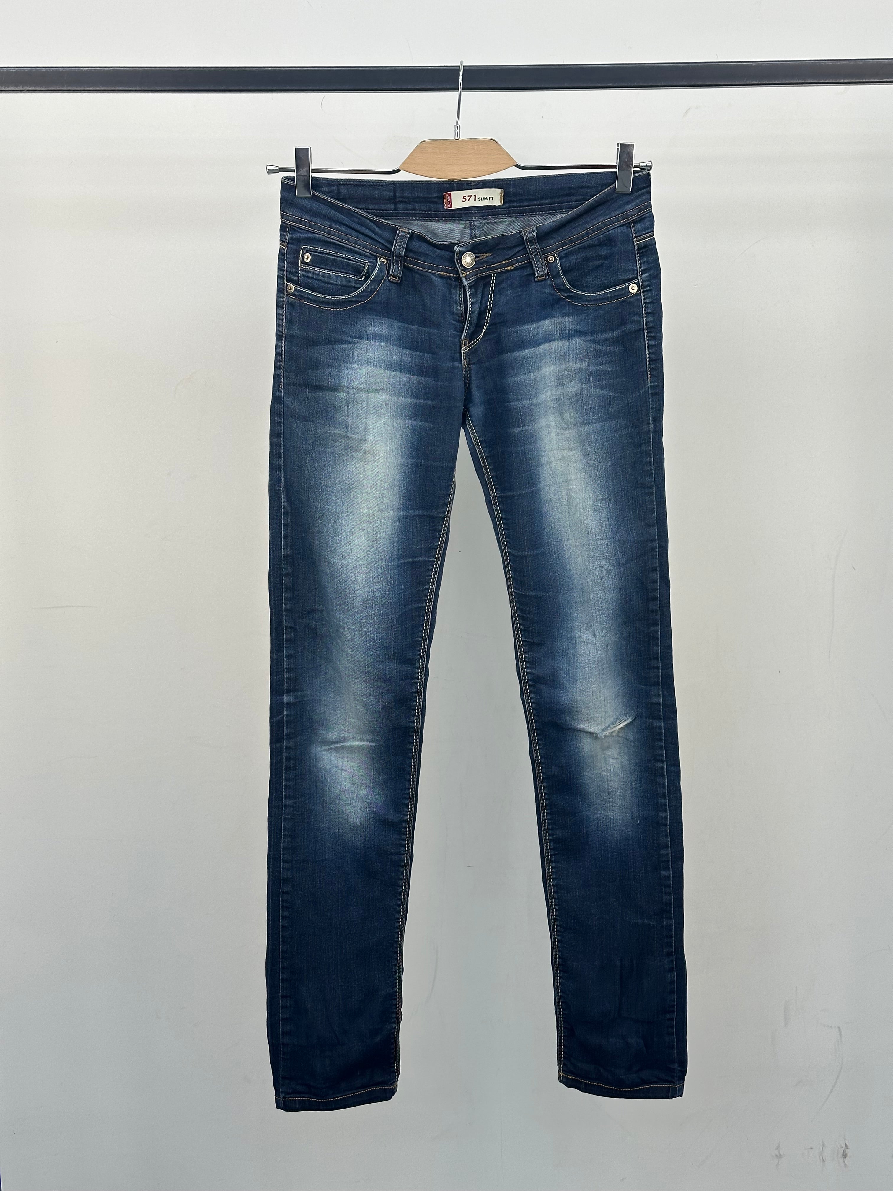 LEVI'S 571 SLIM FIT TAGLIA: 43 ITA = W29