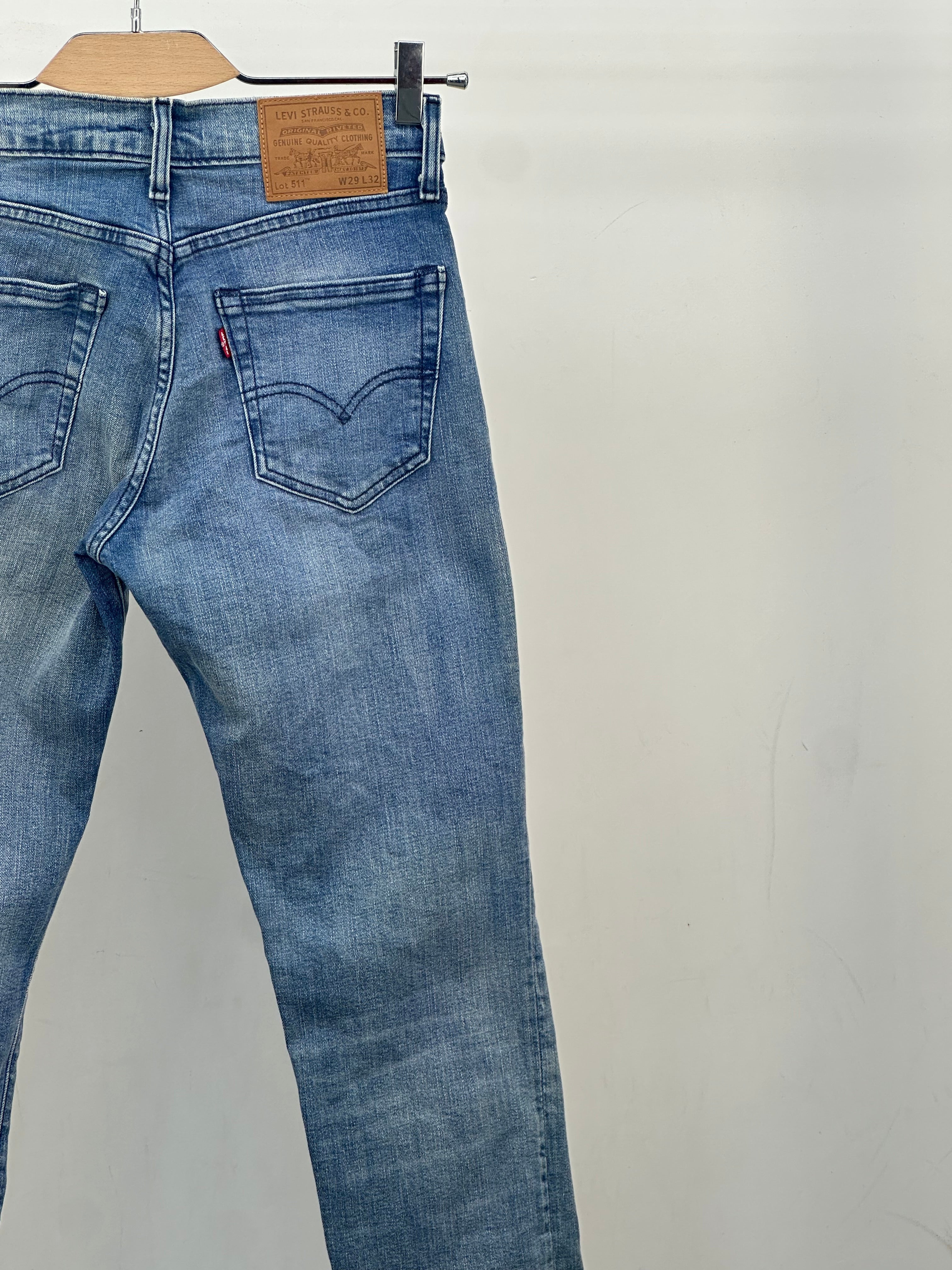 LEVI'S 511 SLIM FIT TAGLIA: 43 ITA = W29 L32