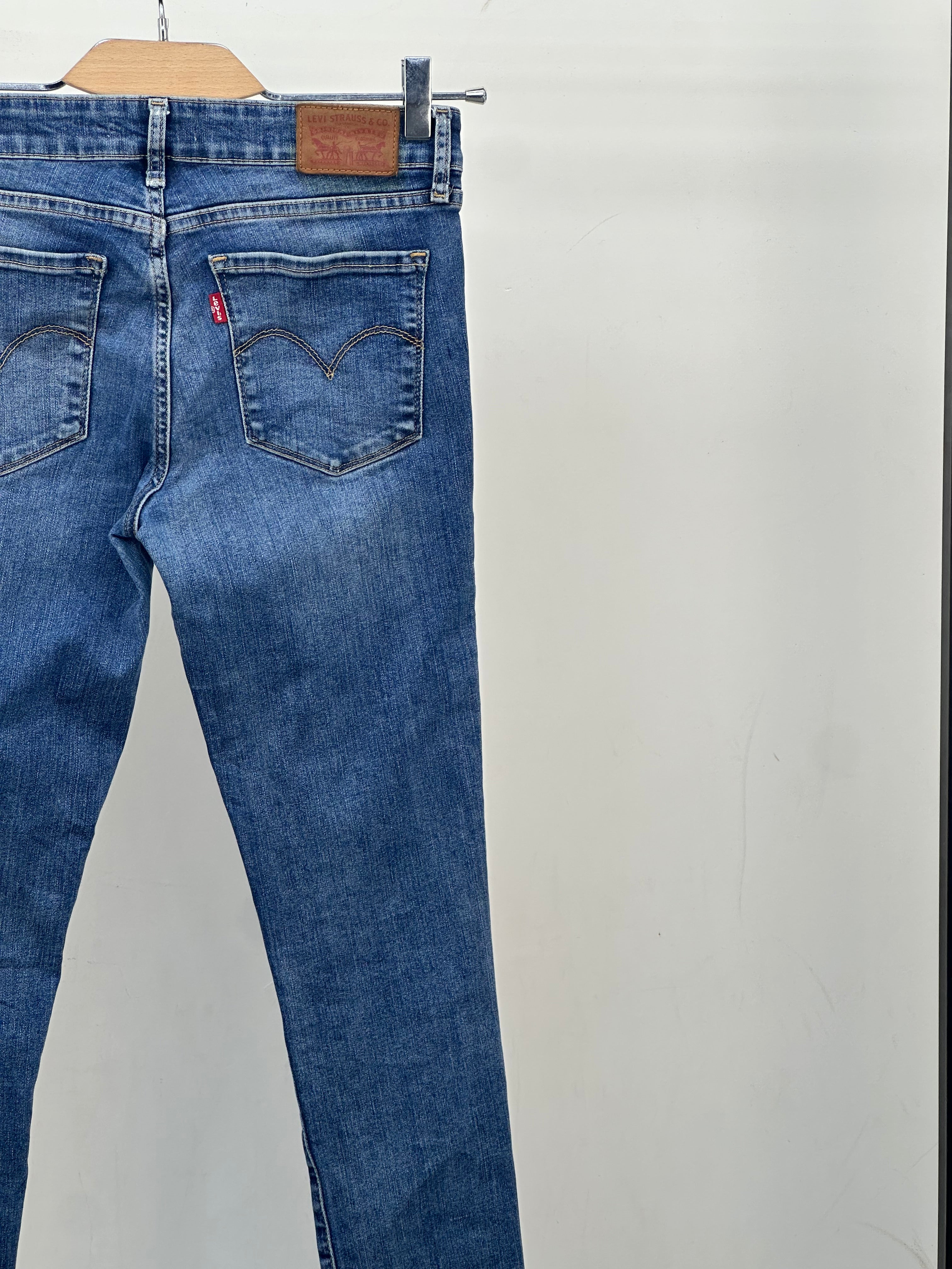 LEVI'S 711 SKINNY FIT TAGLIA: 43 ITA = W29 L30