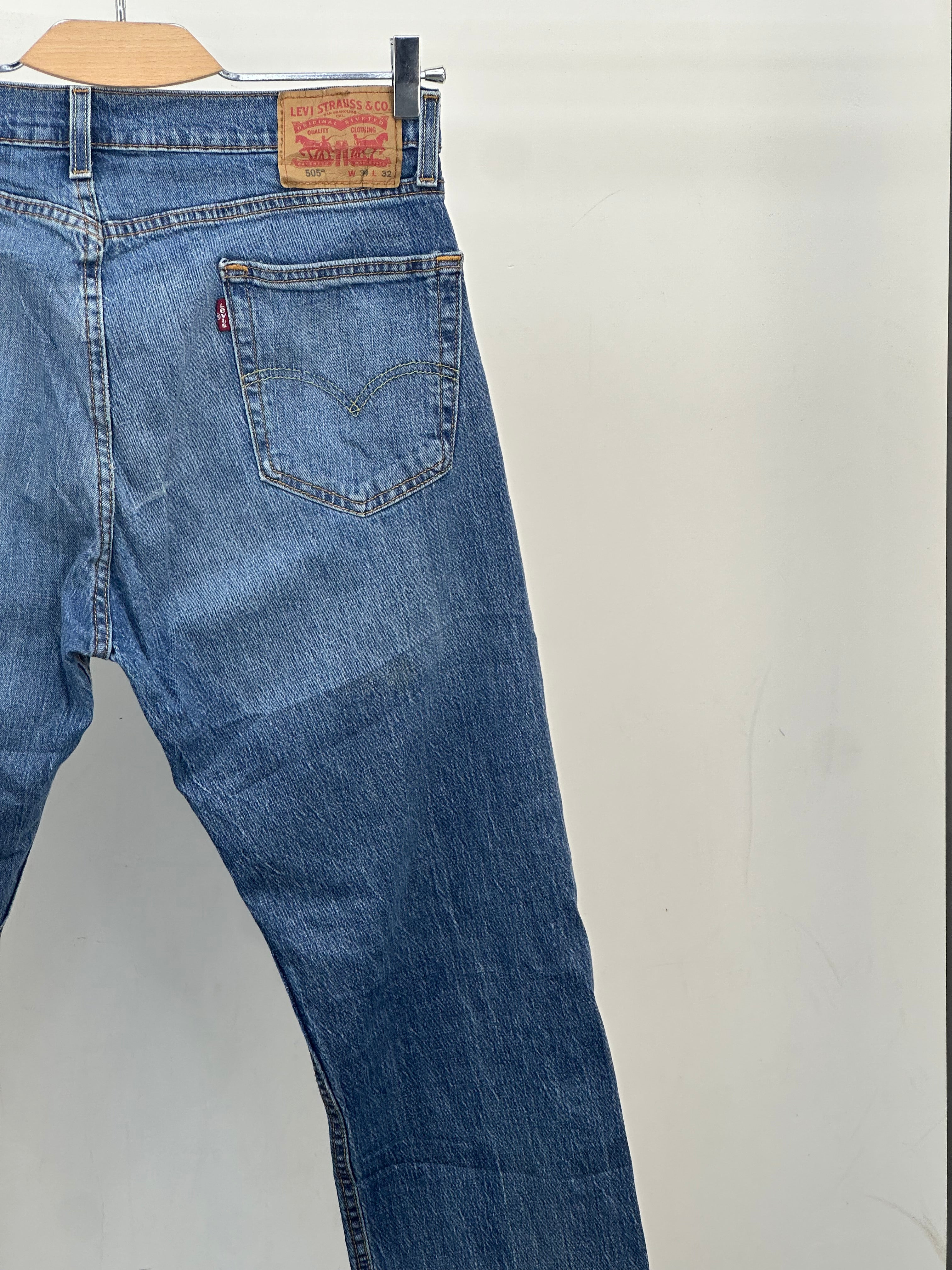 LEVI'S 505 SLIM FIT TAGLIA: 48 ITA = W34 L32