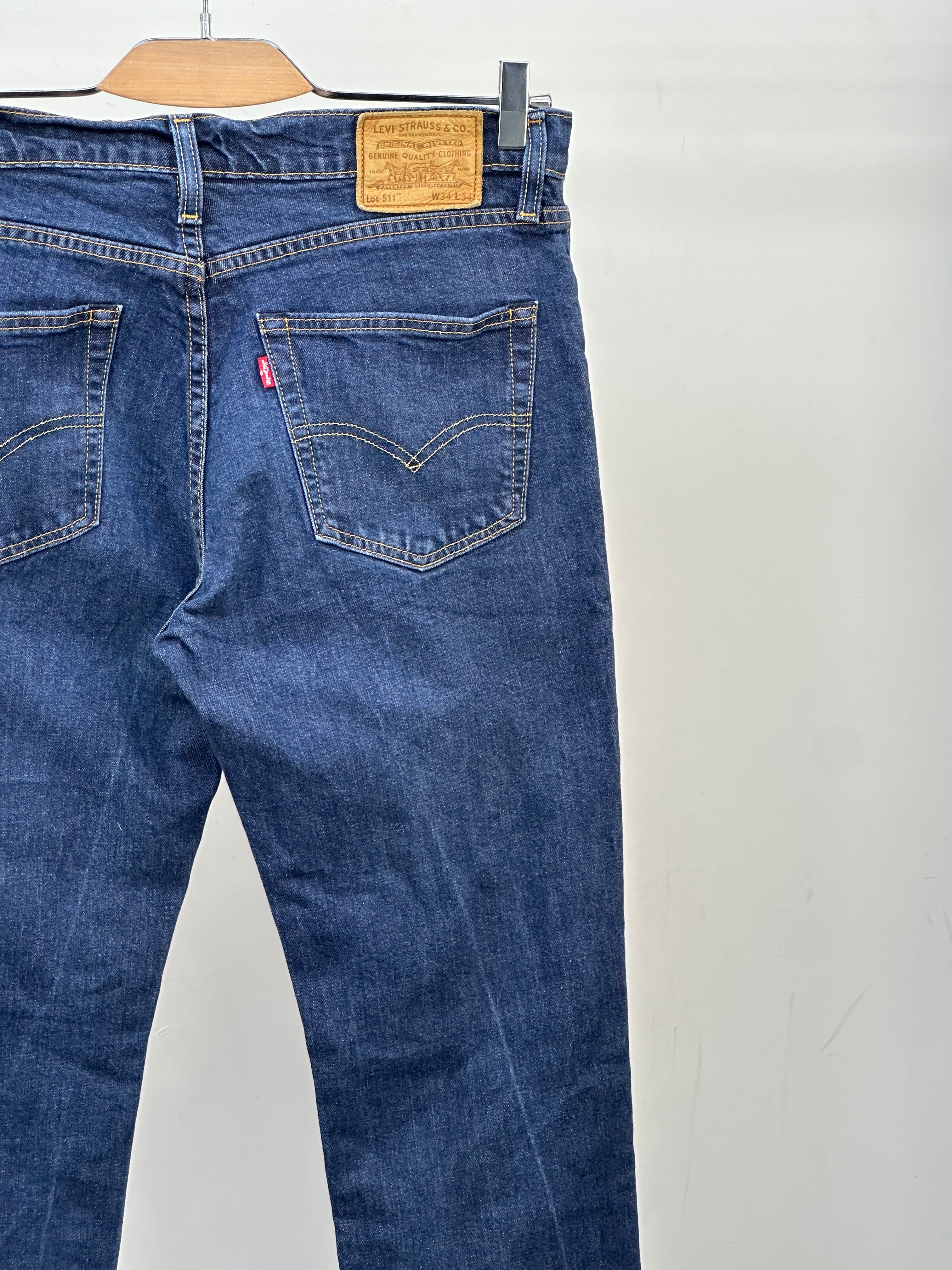 LEVI'S 511 SLIM FIT TAGLIA: 48 ITA = W34 L34