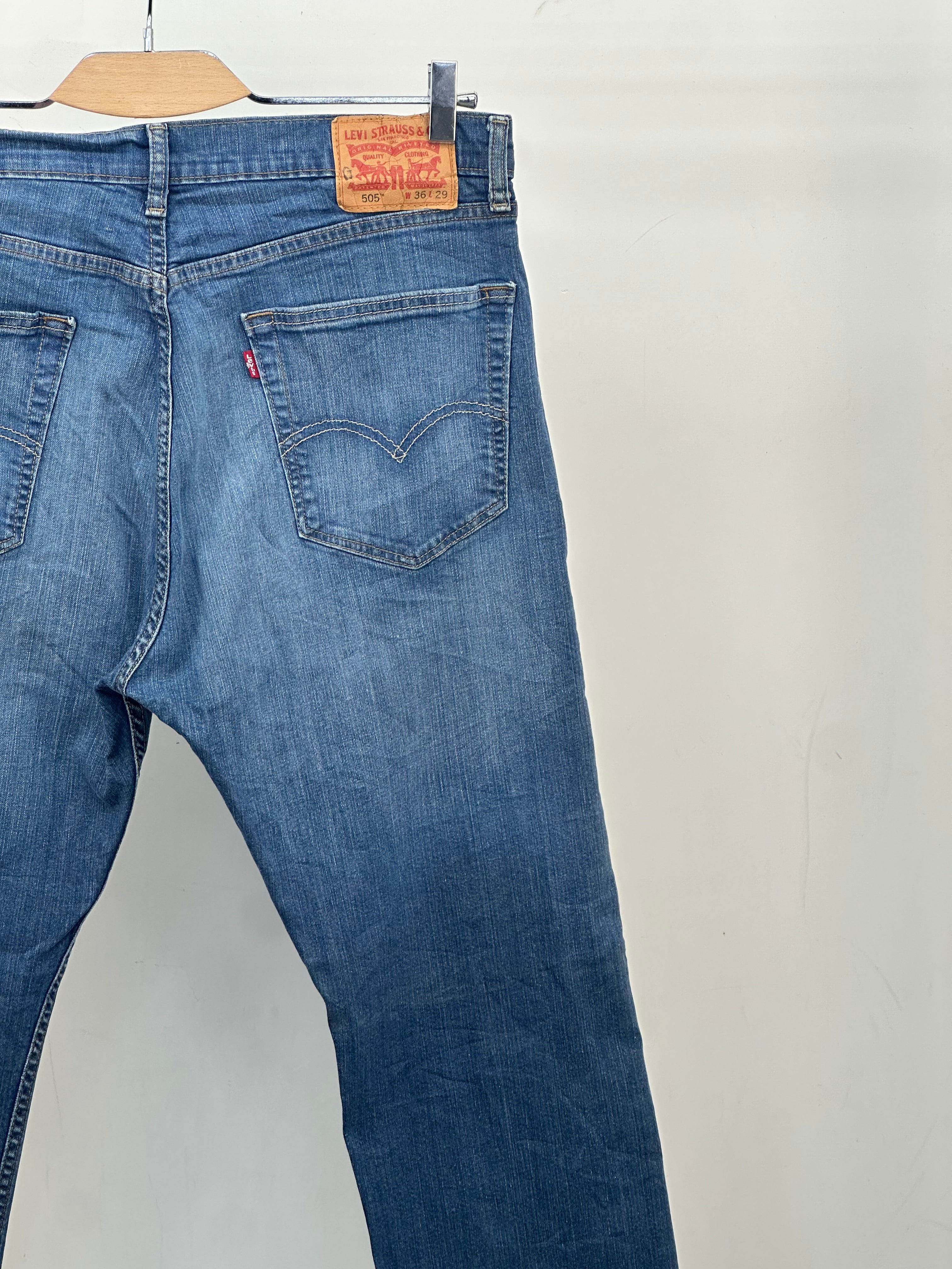 LEVI'S 505 SLIM FIT TAGLIA: 50 ITA = W36 L29