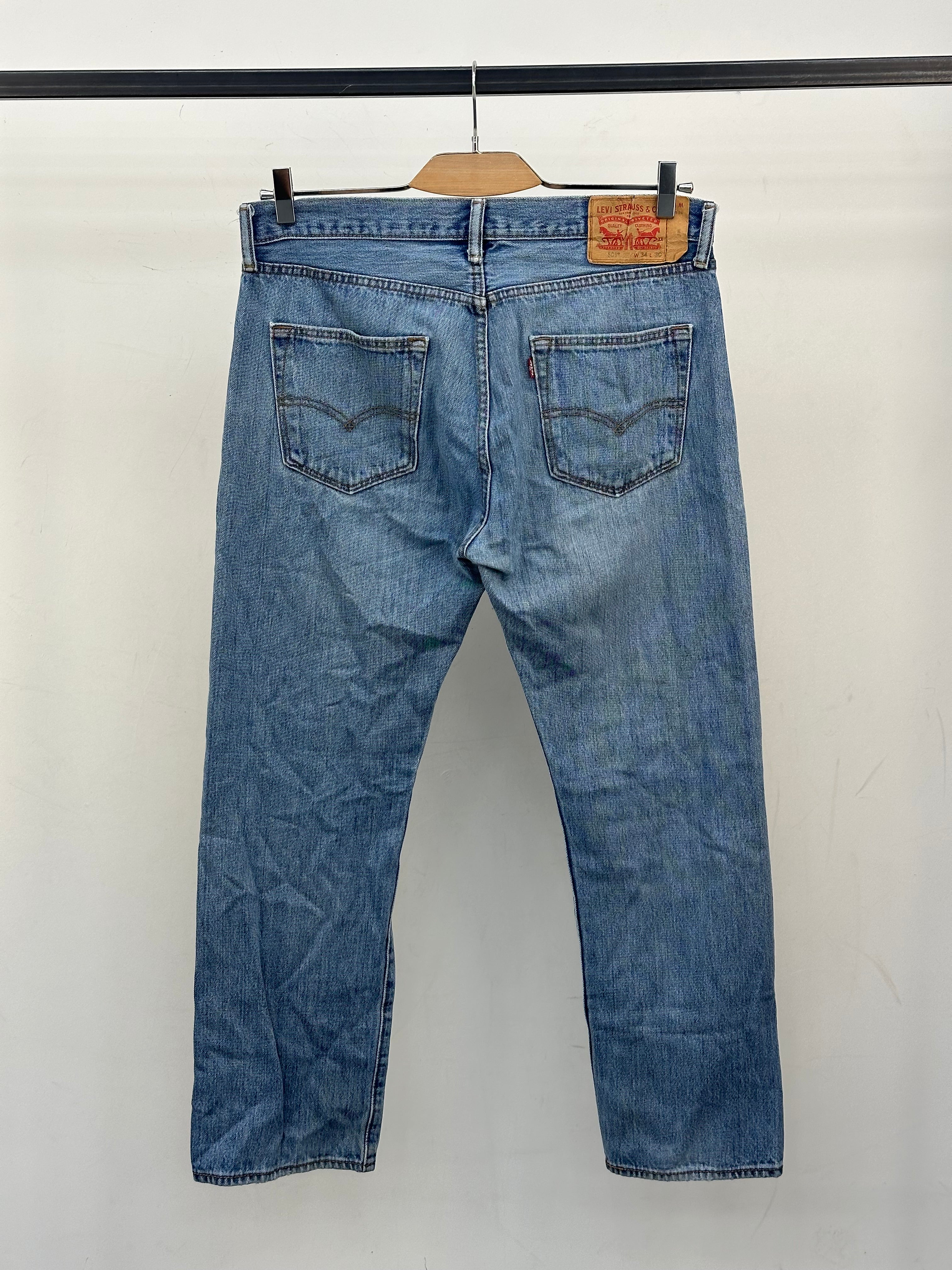 LEVI'S 501 REGULAR FIT TAGLIA: 48 ITA = W34 L30