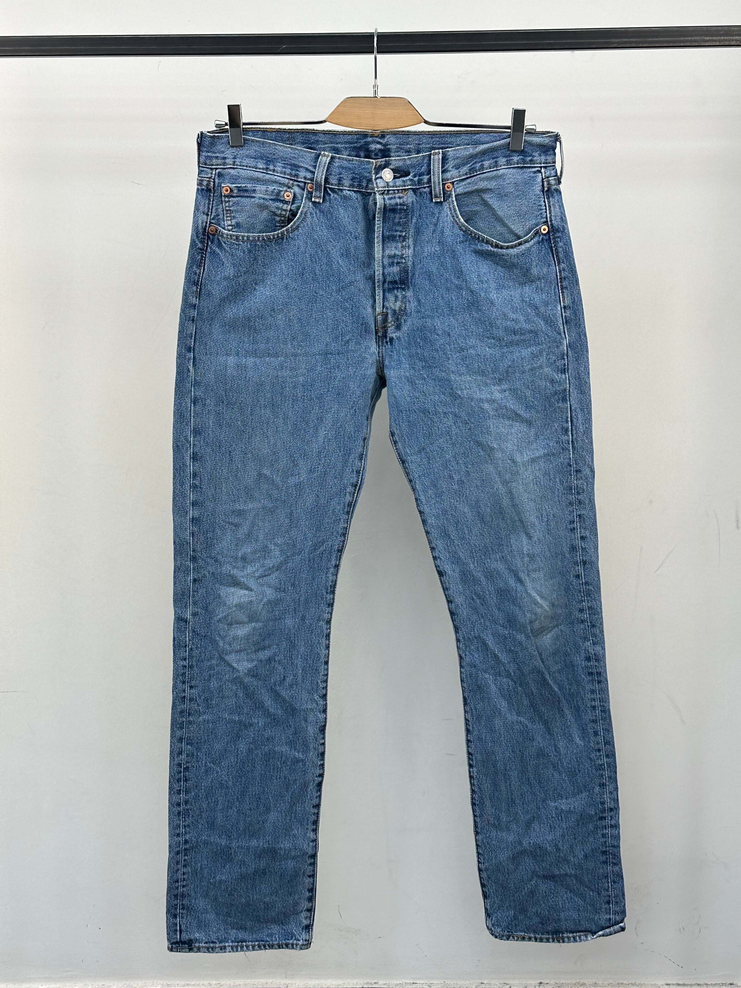 LEVI'S 501 REGULAR FIT TAGLIA: 48 ITA = W34 L36