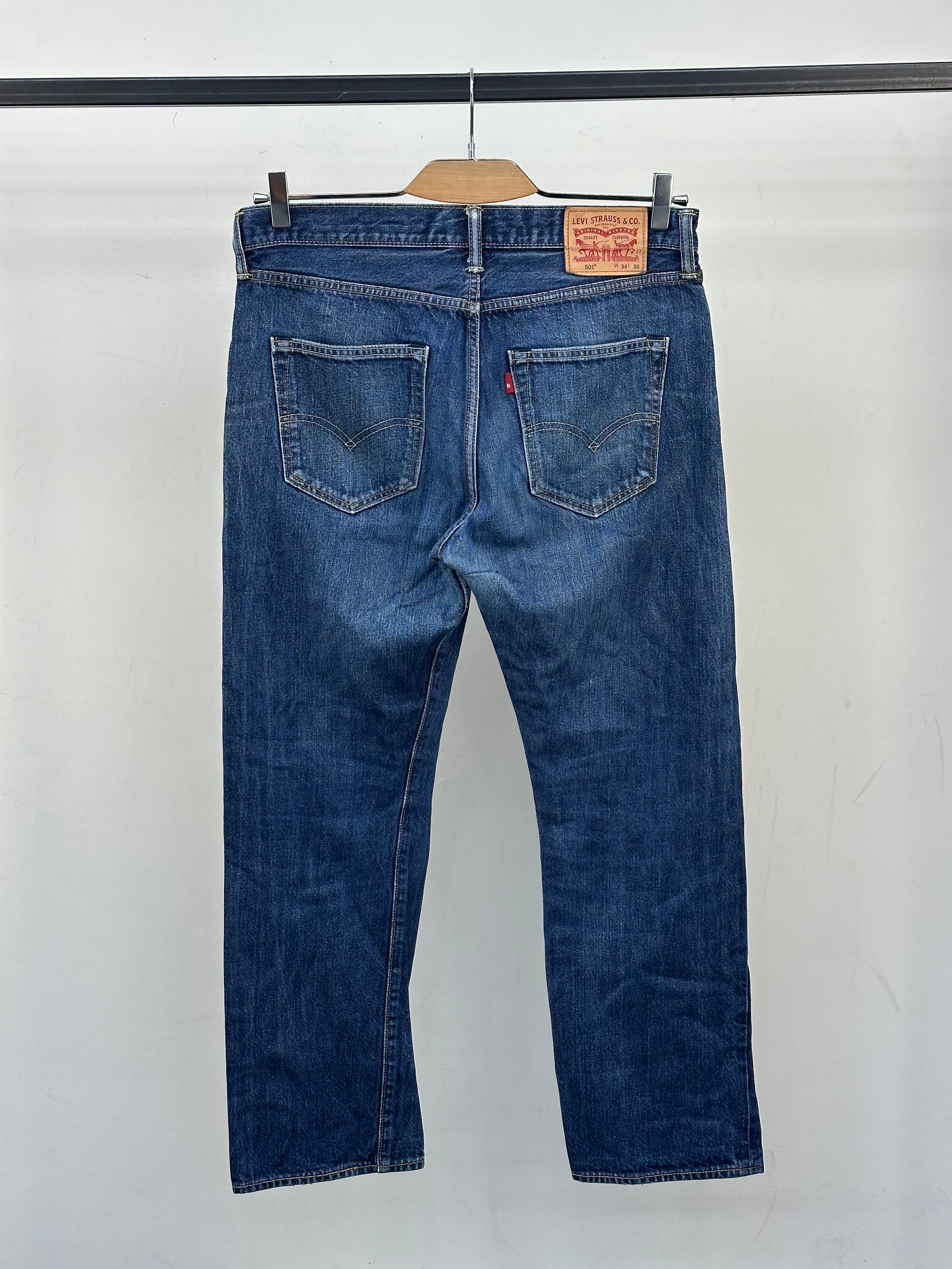 LEVI'S 501 REGULAR FIT TAGLIA: 48 ITA = W34 L30