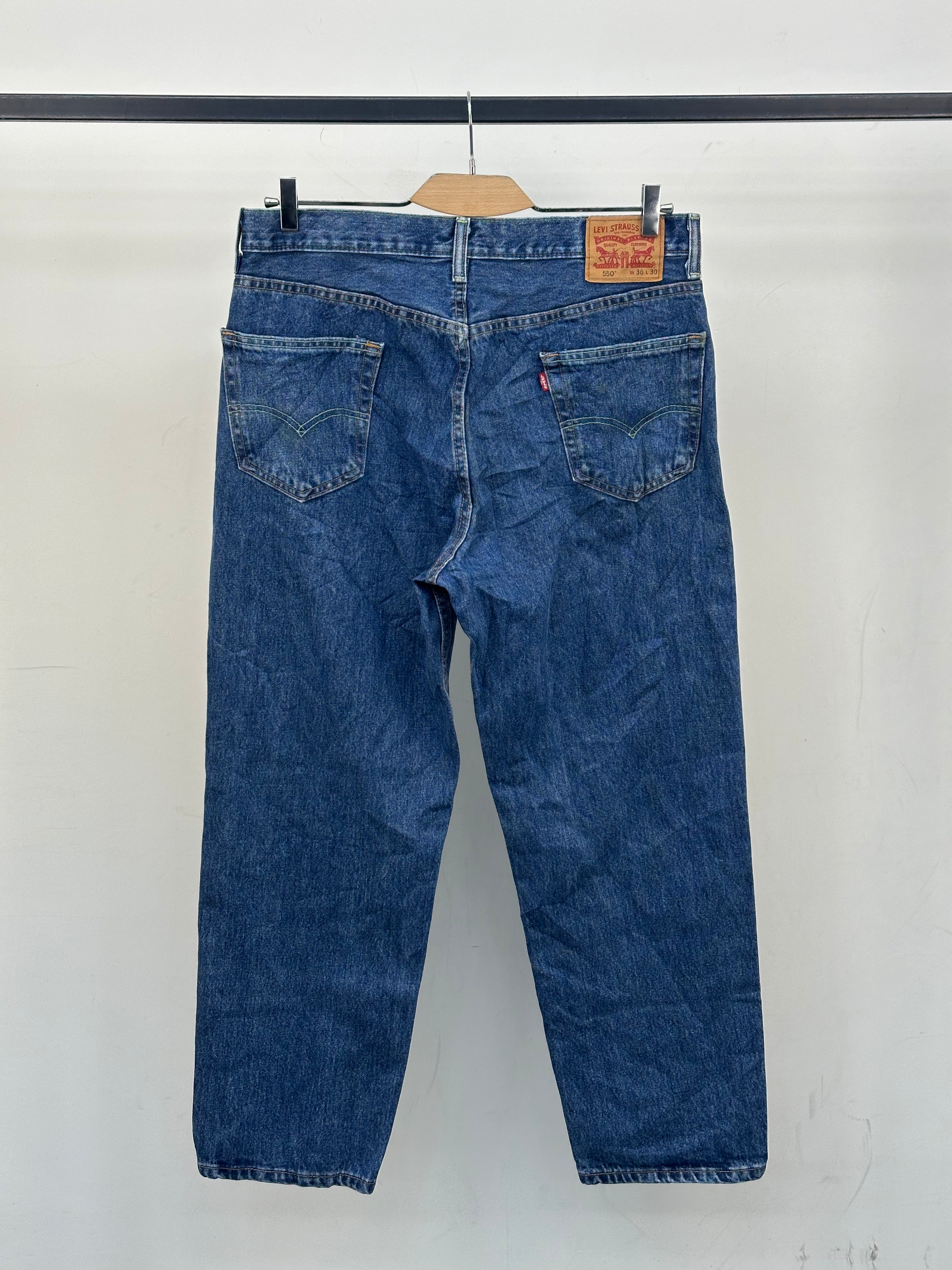 LEVI'S 550 RELAXED FIT TAGLIA: 50 ITA = W36 L30
