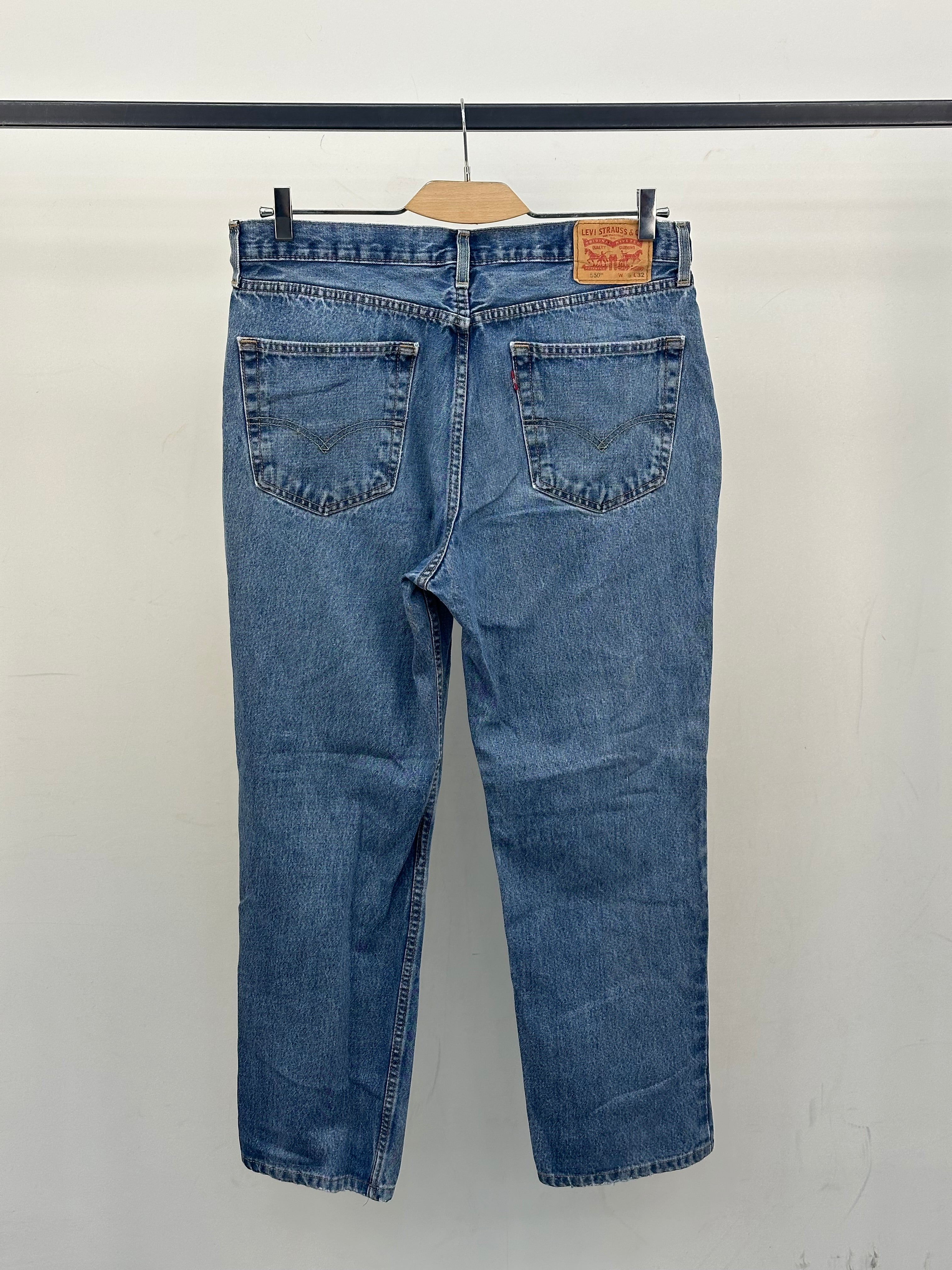 LEVI'S 550 RELAXED FIT TAGLIA: 50 ITA = W36 L32