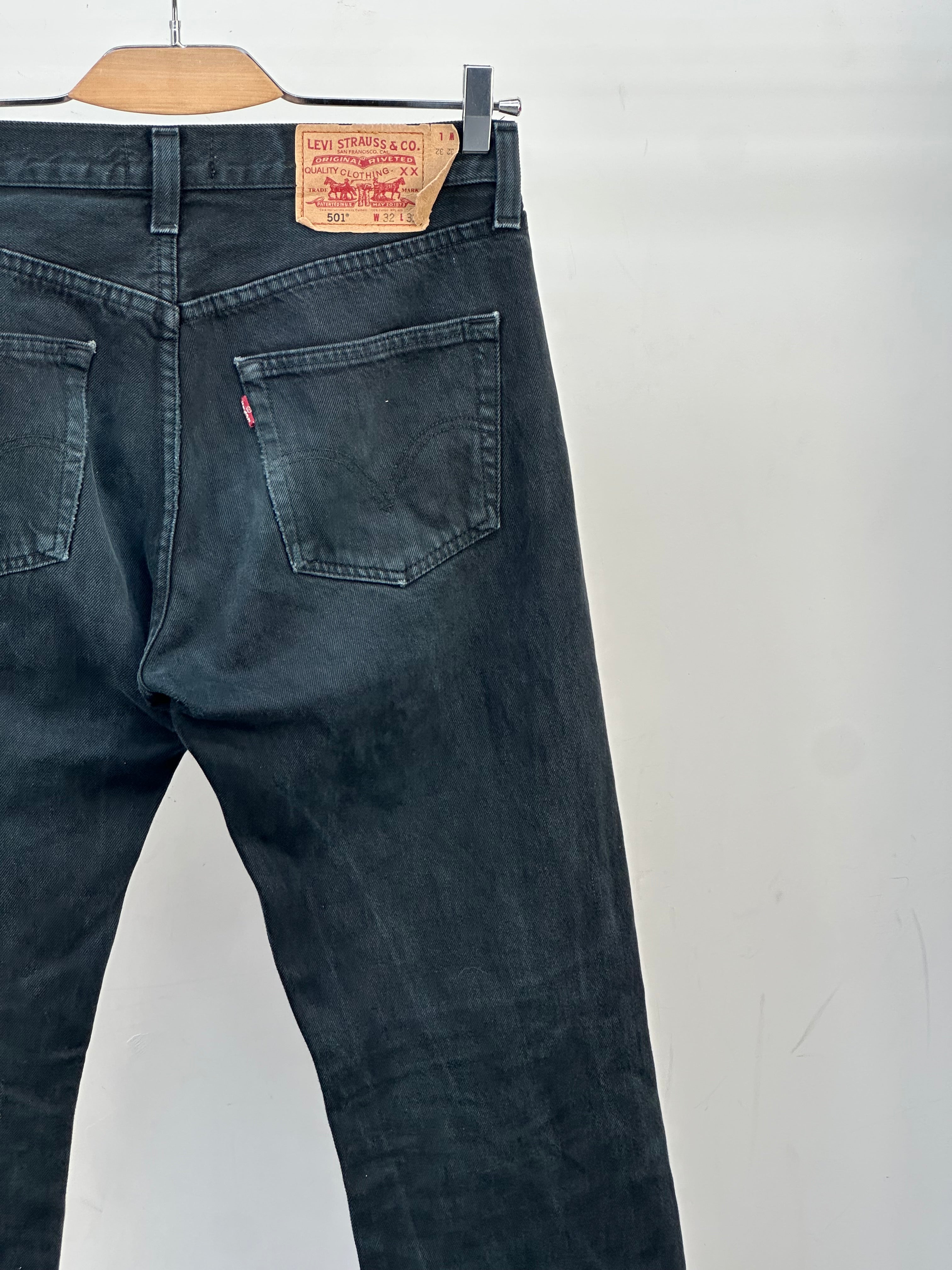 LEVI'S 501 REGULAR FIT TAGLIA: 46 ITA = W32 L32