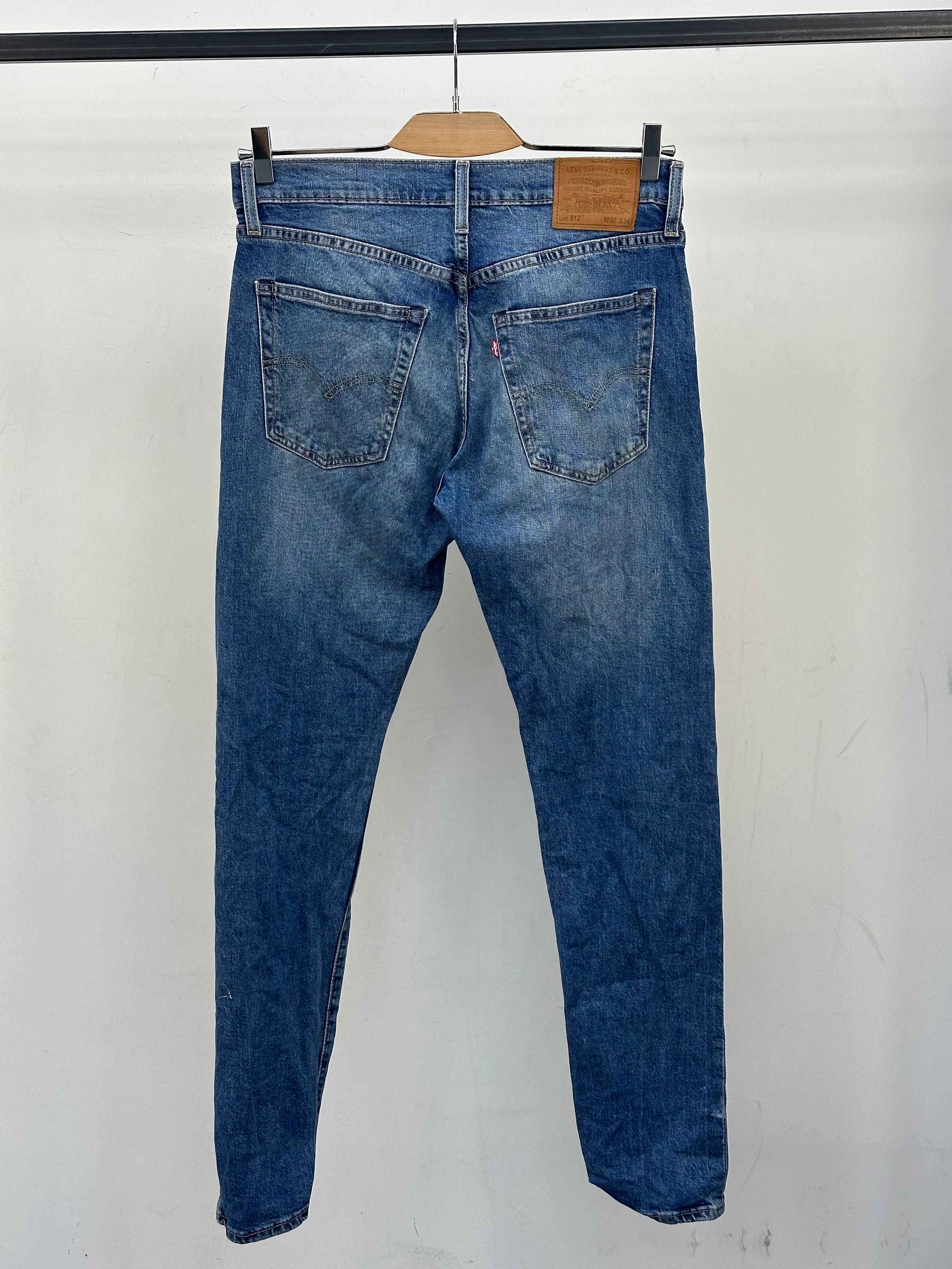 LEVI'S 512 SLIM FIT TAGLIA: 46 ITA = W32 L34