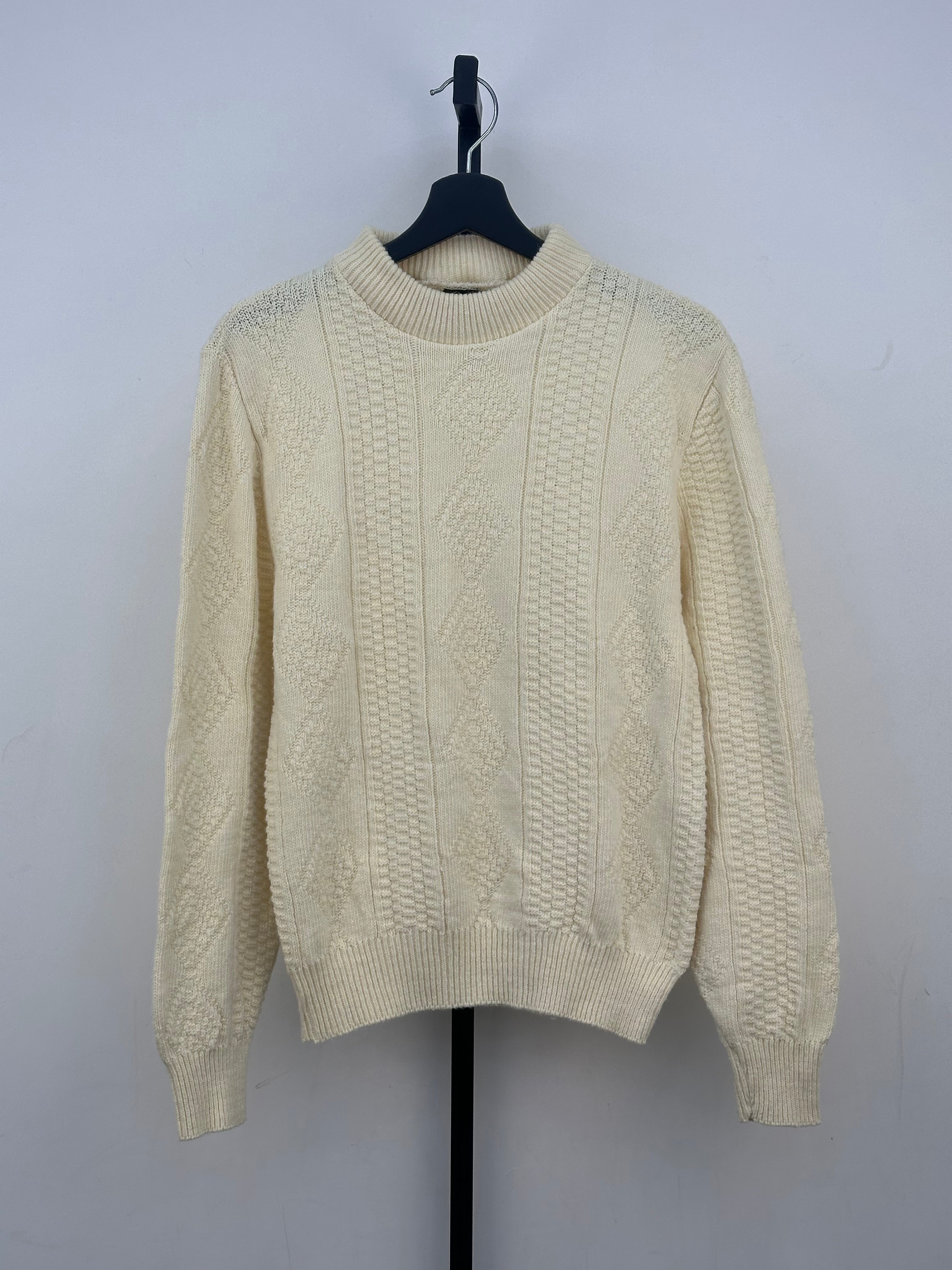 MAGLIONE FISHERMAN IRLANDESE TAGLIA: S