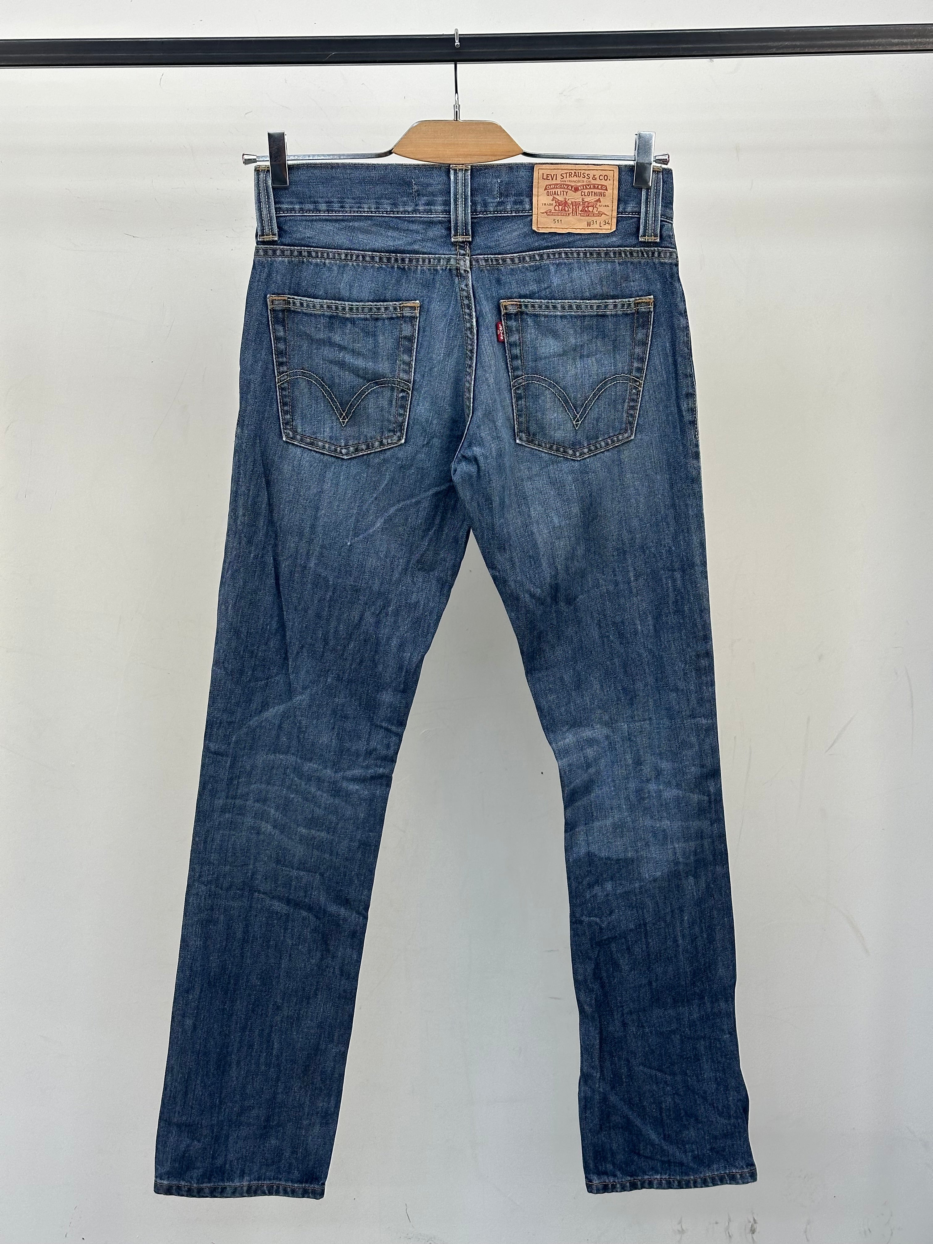 LEVI'S 511 SLIM FIT TAGLIA: 45 ITA = W31 L34