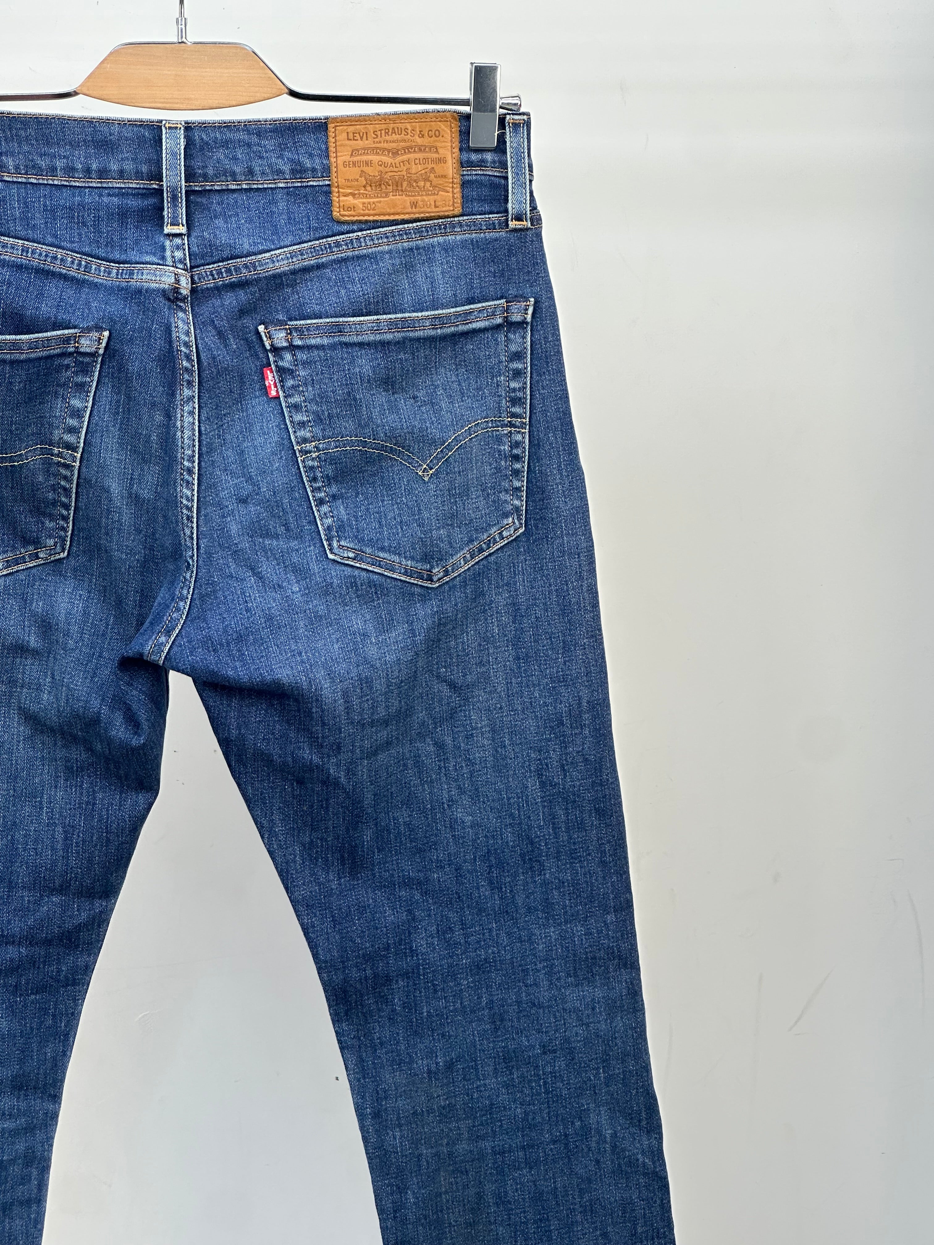 LEVI'S 502 SLIM FIT TAGLIA: 44 ITA = W30 L30