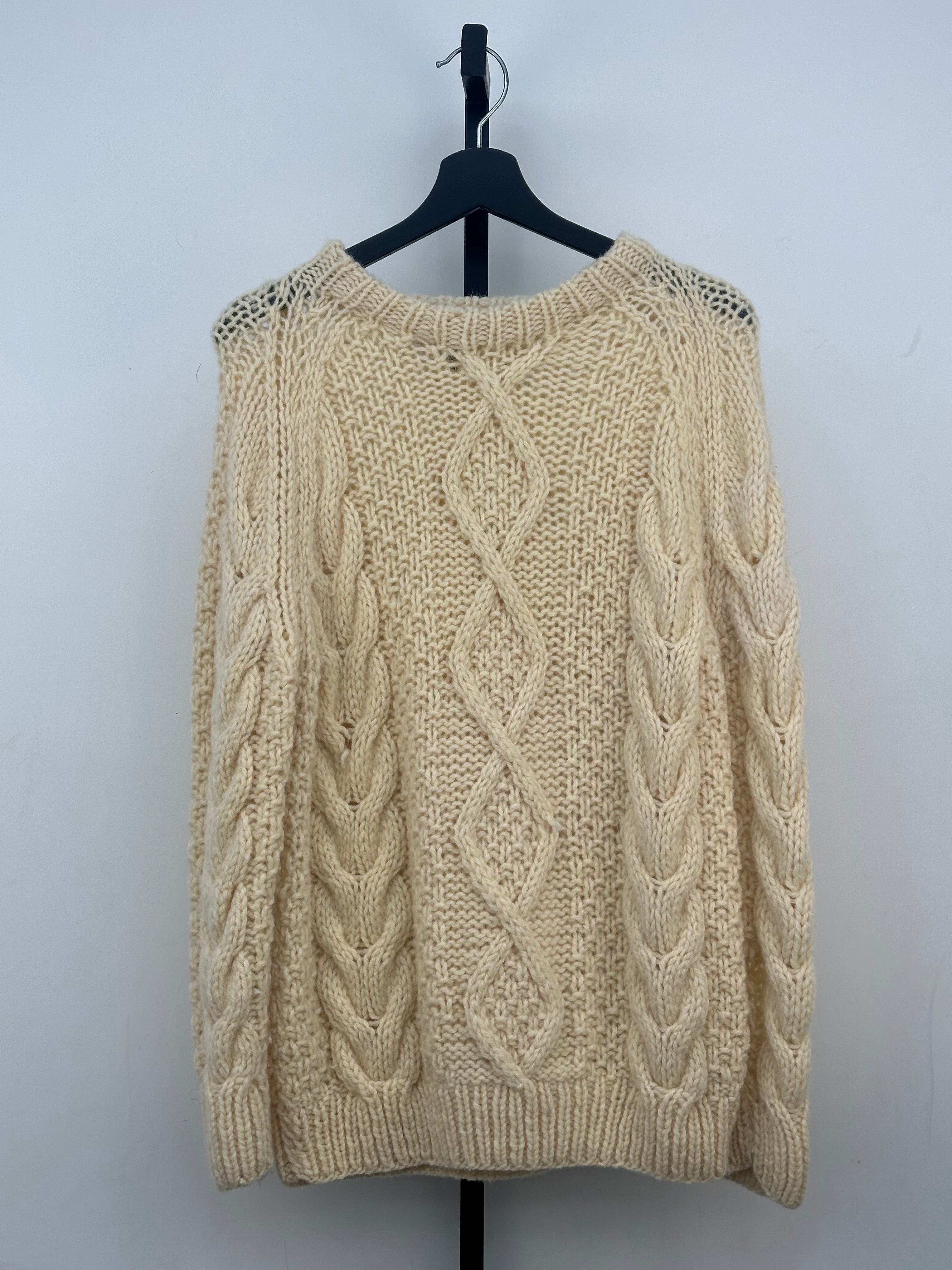 MAGLIONE FISHERMAN IRLANDESE TAGLIA: M