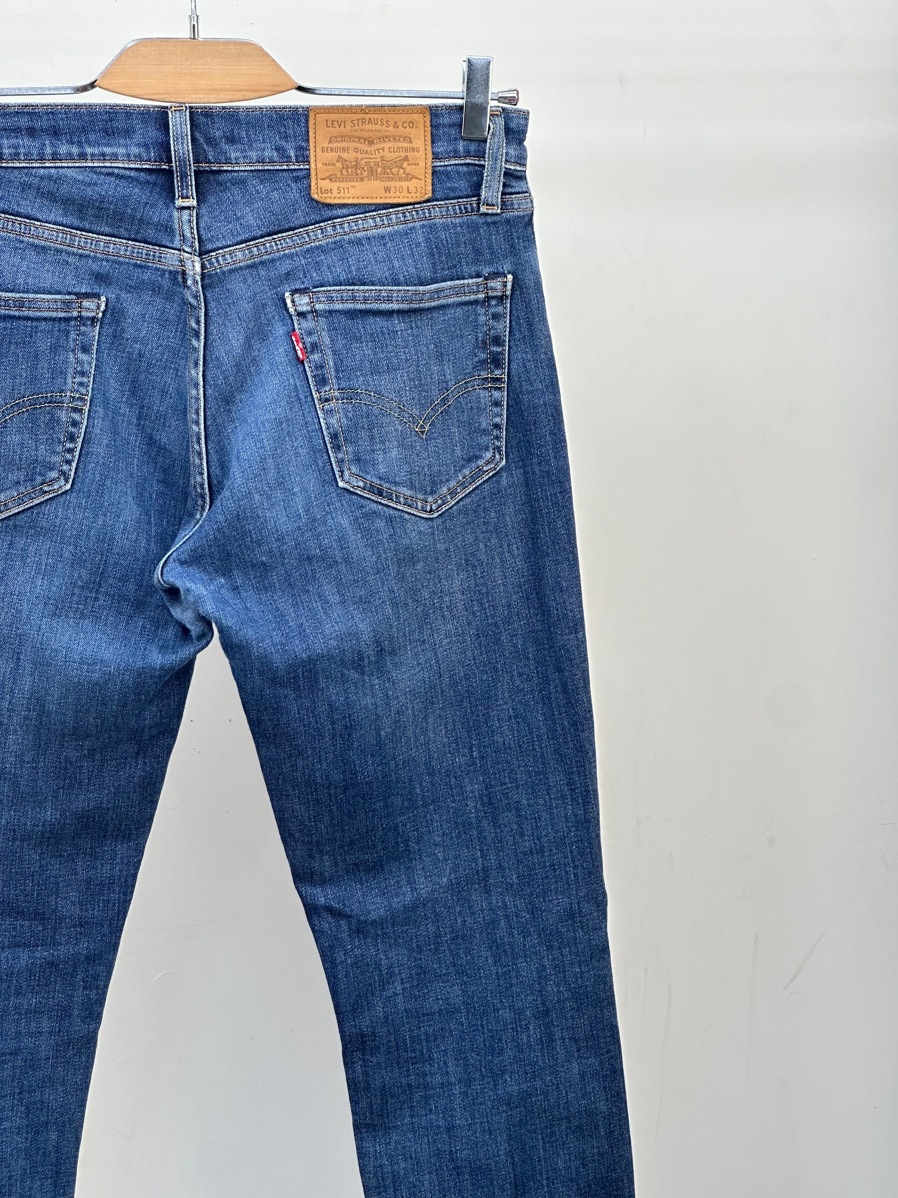 LEVI'S 511 SLIM FIT TAGLIA: 44 ITA = W30 L32