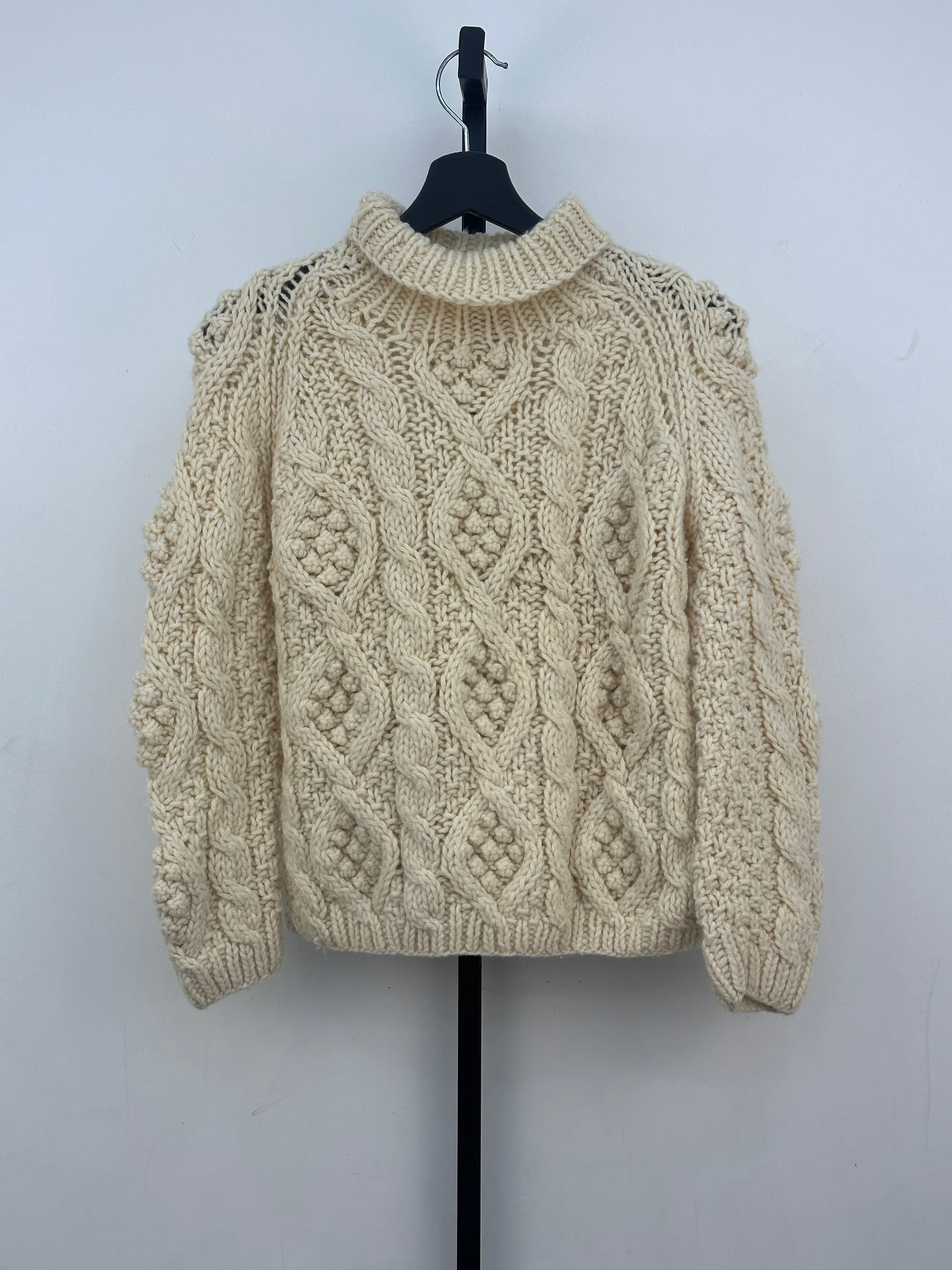 MAGLIONE FISHERMAN IRLANDESE TAGLIA: S