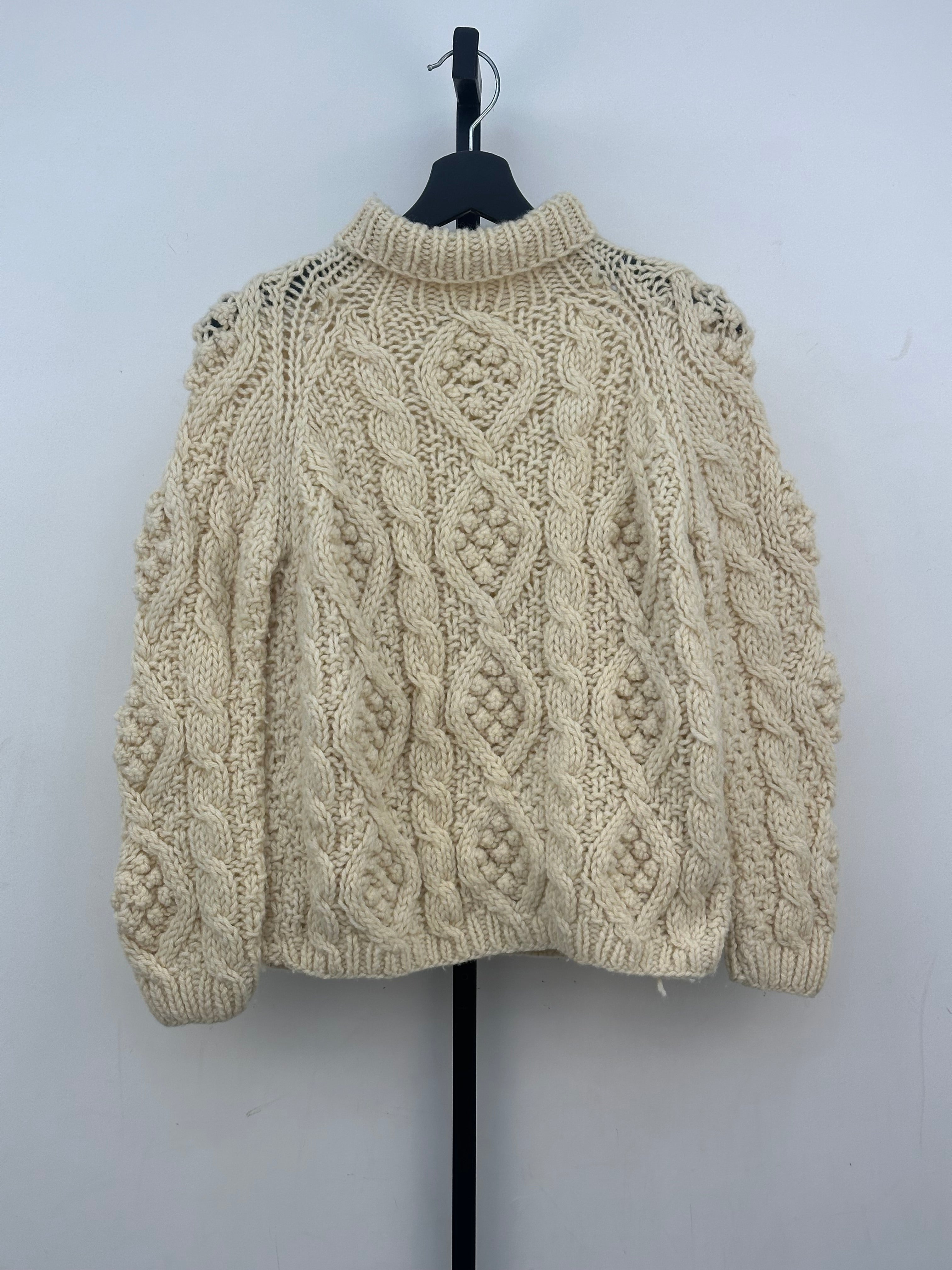 MAGLIONE FISHERMAN IRLANDESE TAGLIA: S