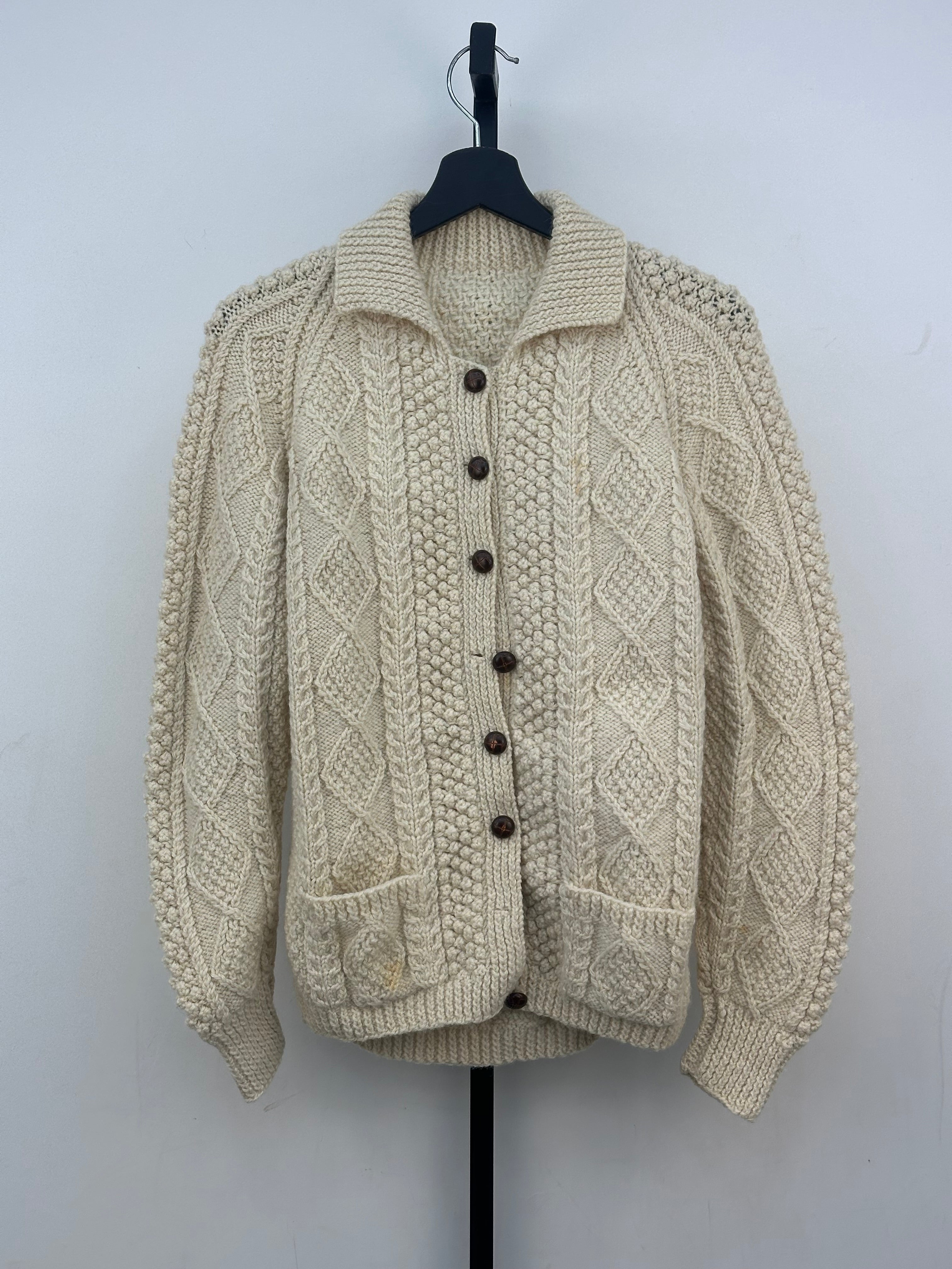 MAGLIONE FISHERMAN IRLANDESE TAGLIA: L