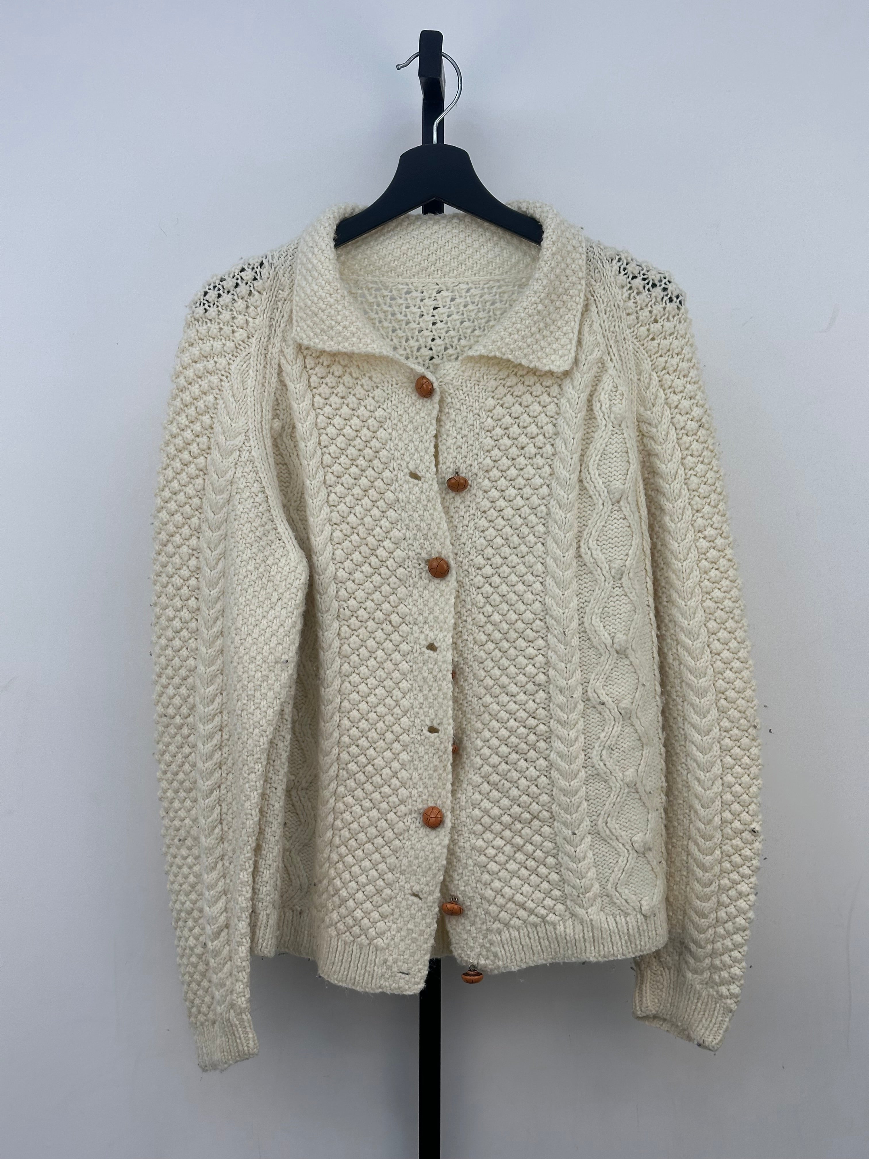 MAGLIONE FISHERMAN IRLANDESE TAGLIA: L