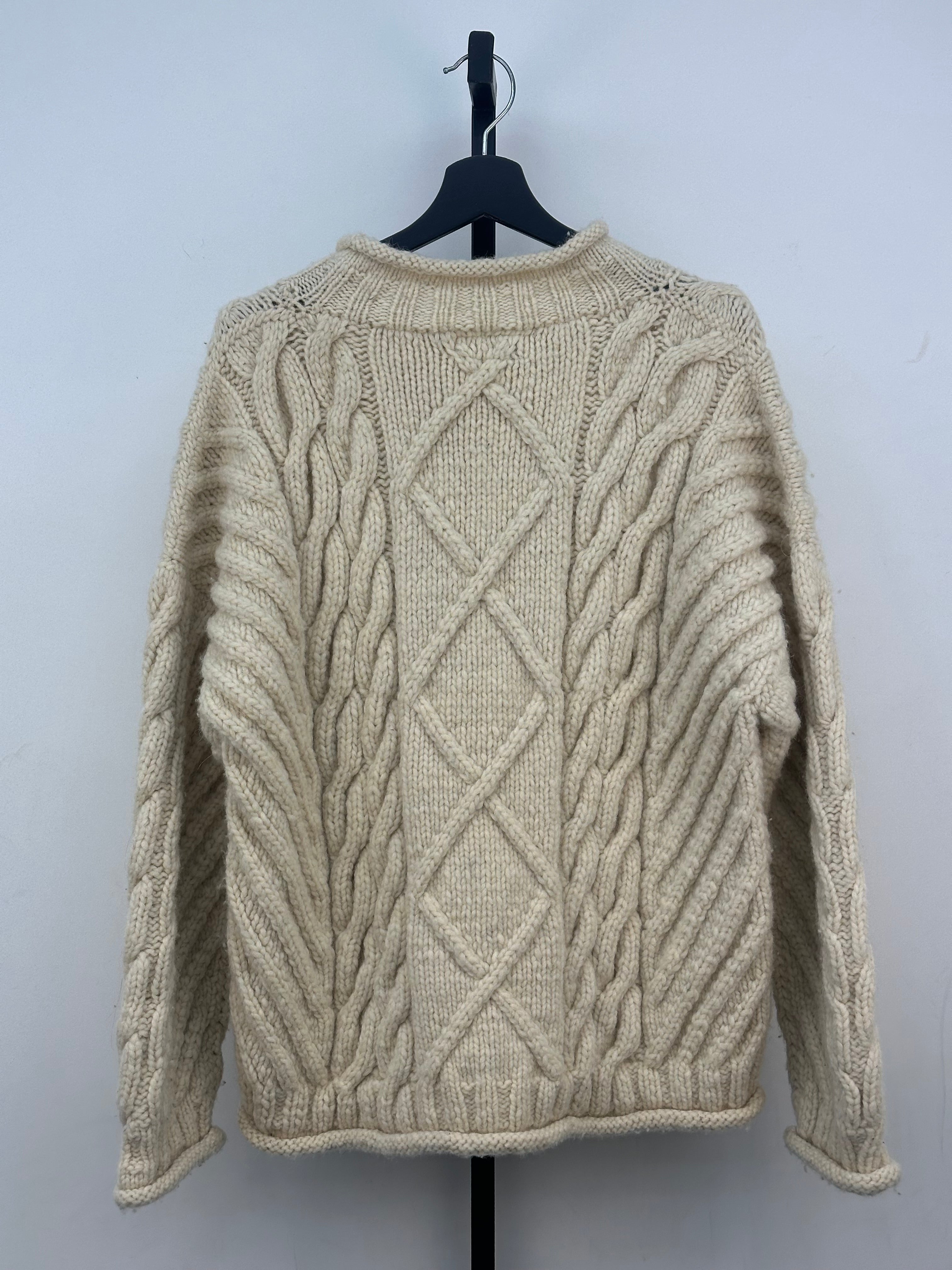 MAGLIONE FISHERMAN IRLANDESE TAGLIA: L