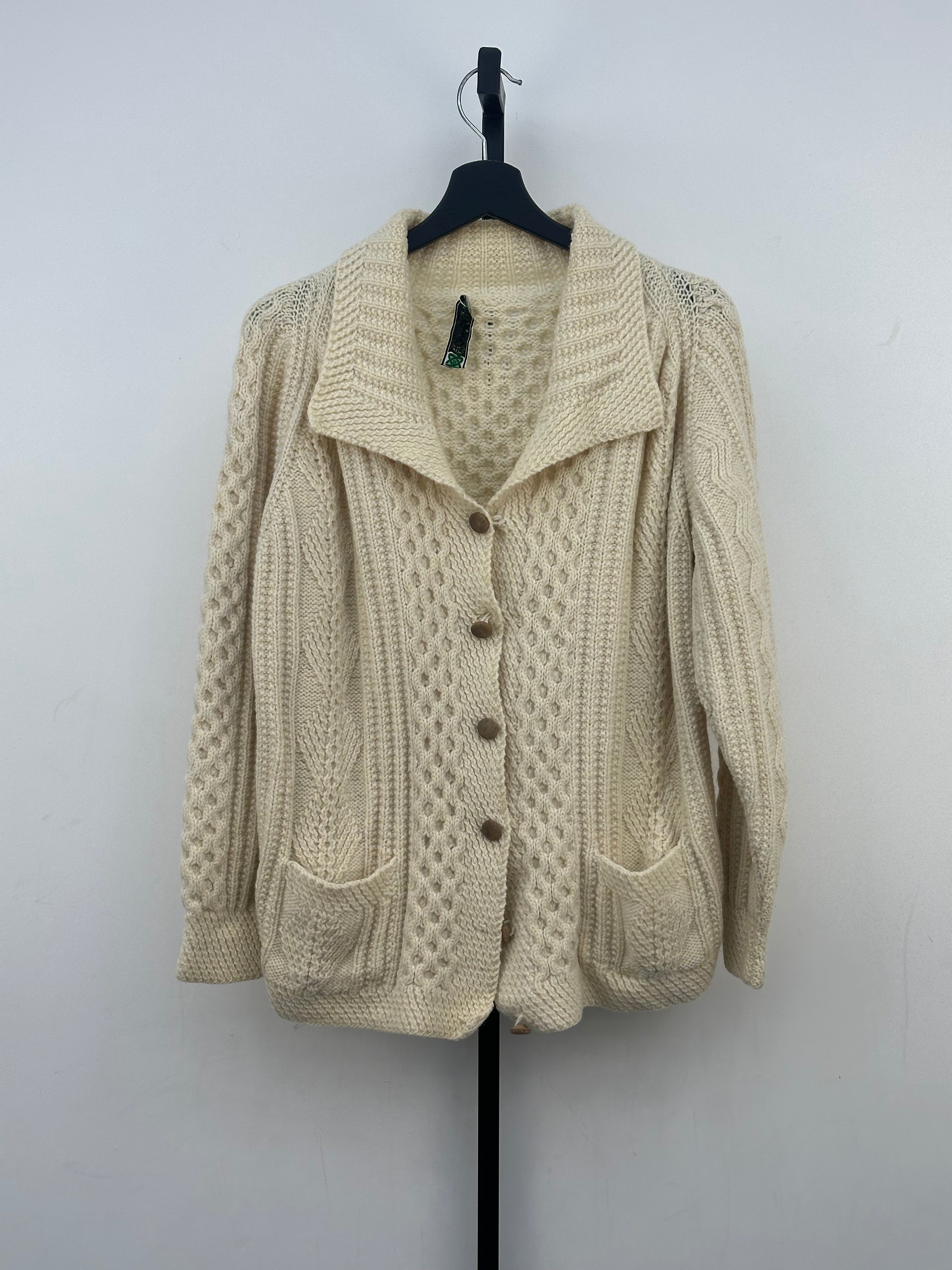 MAGLIONE FISHERMAN IRLANDESE TAGLIA: L