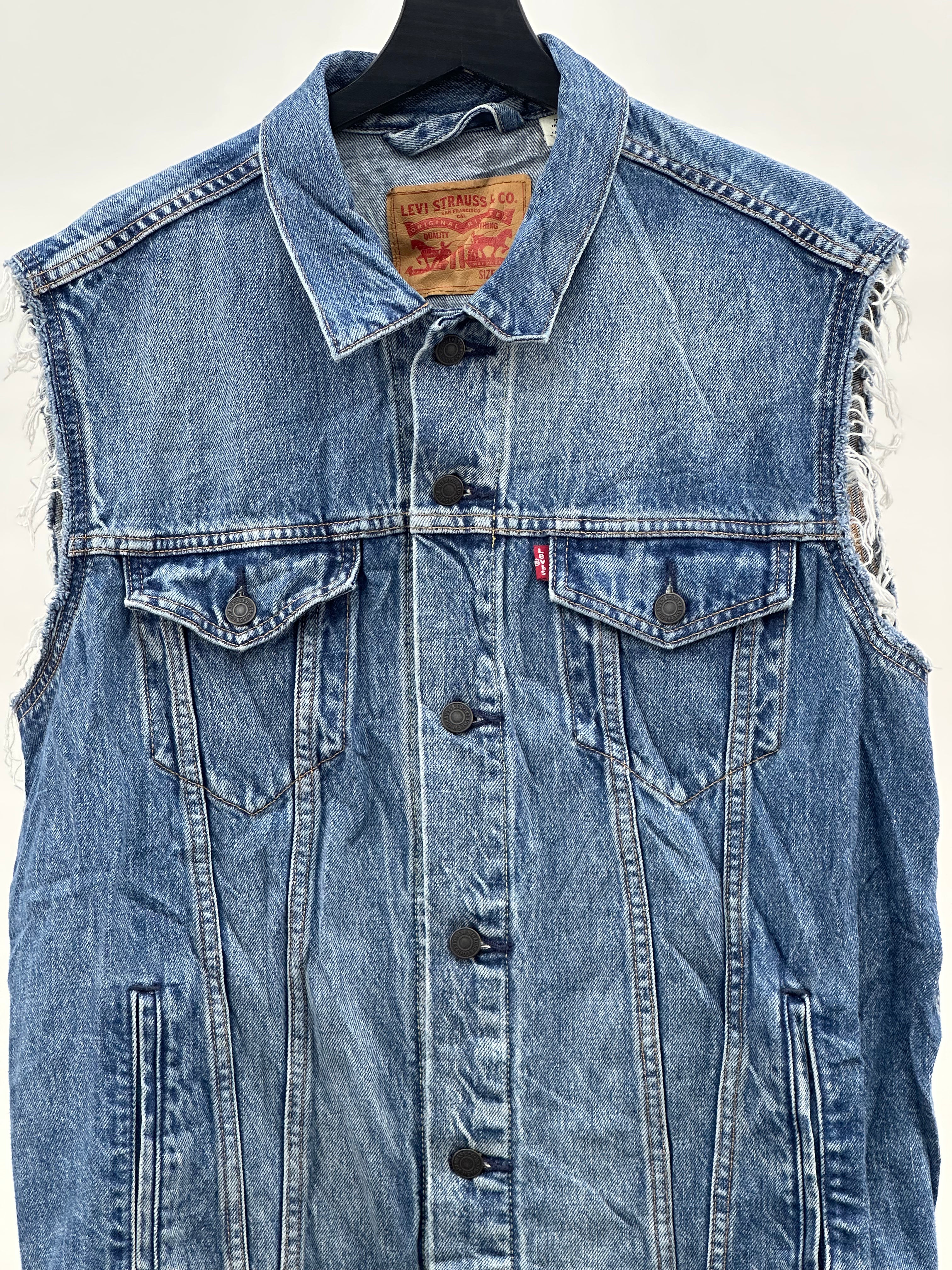 LEVI'S DENIM JACKET TAGLIA: L