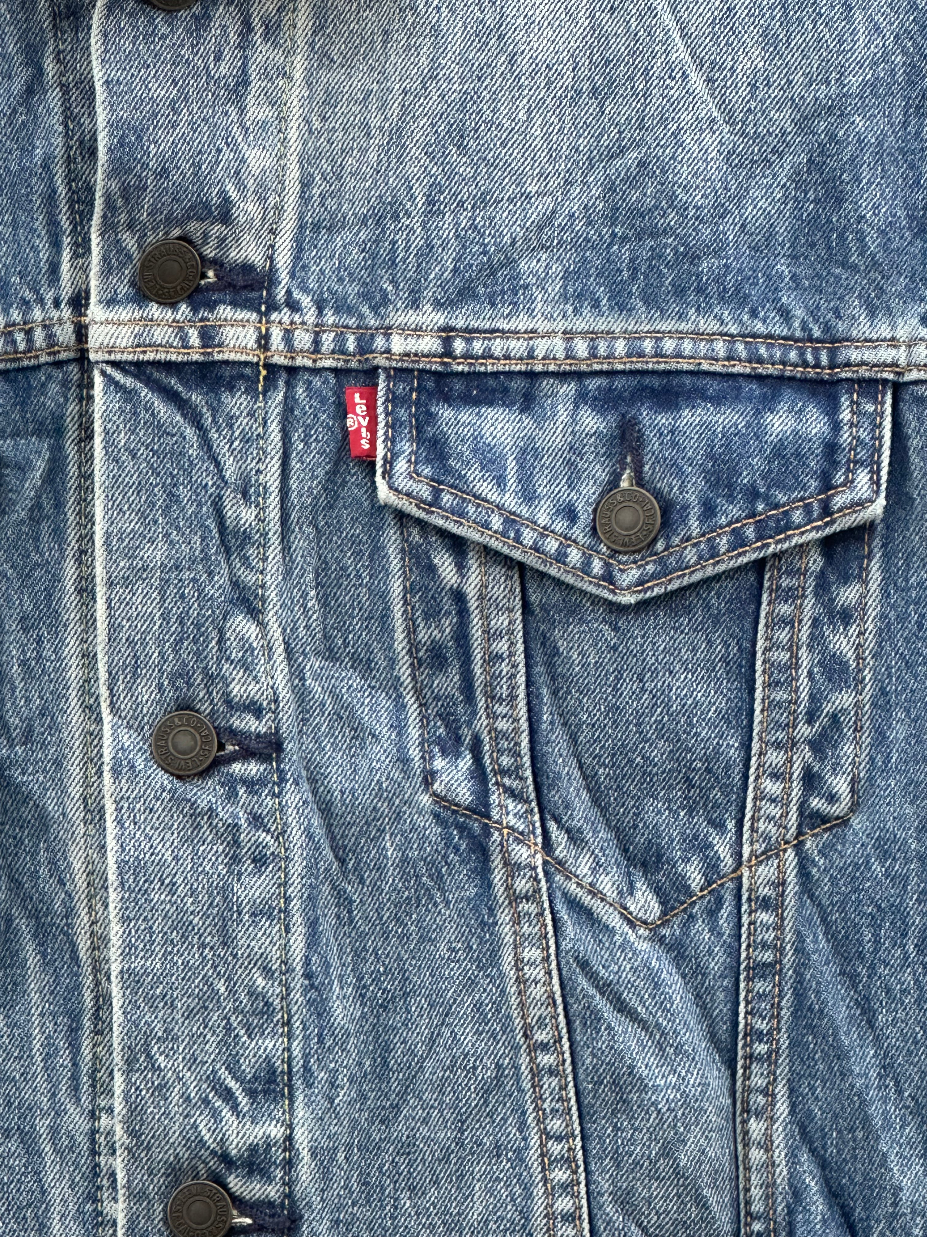 LEVI'S DENIM JACKET TAGLIA: L