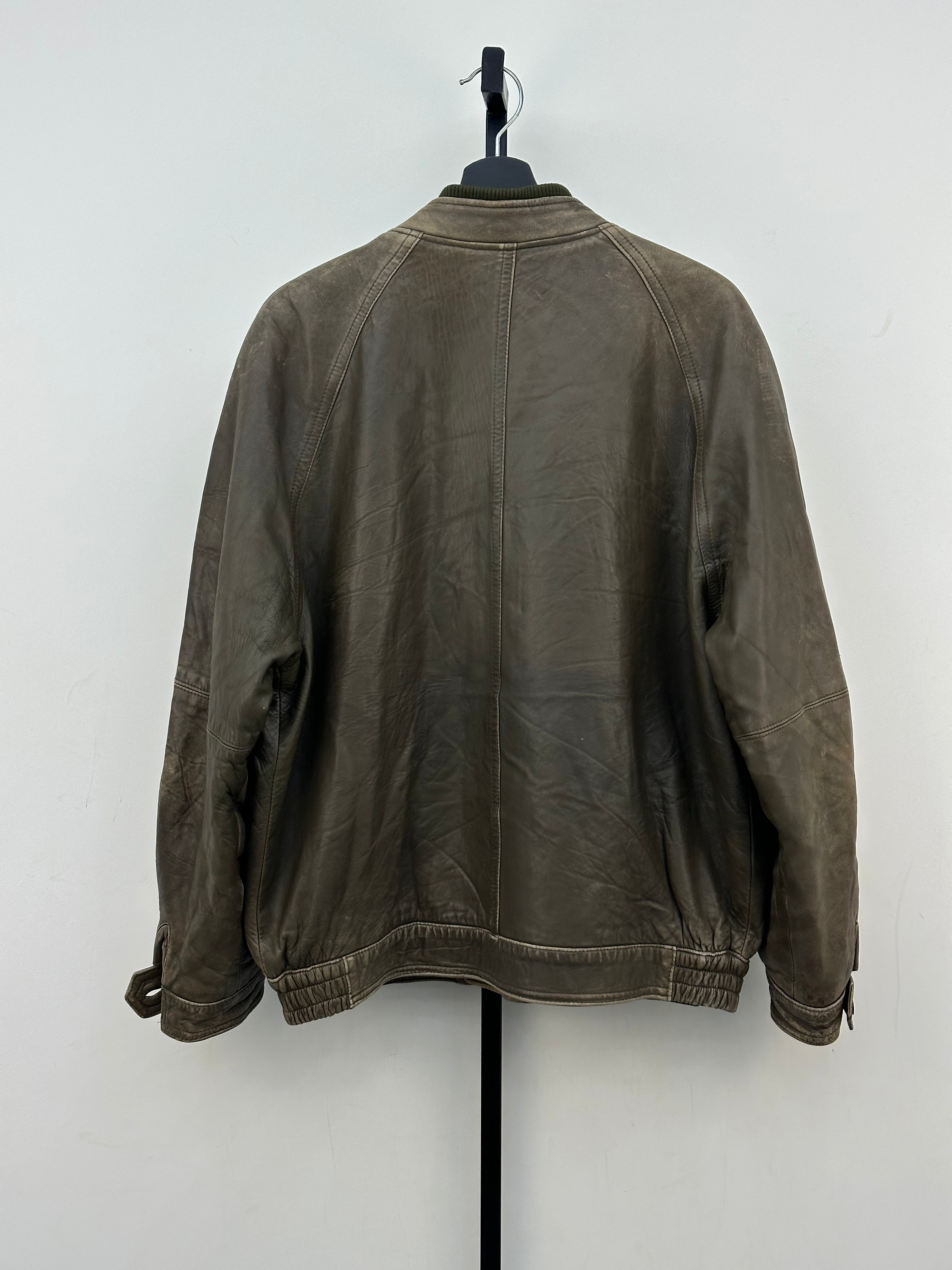 BURBERRYS GIUBBOTTO IN PELLE UOMO TAGLIA: 52