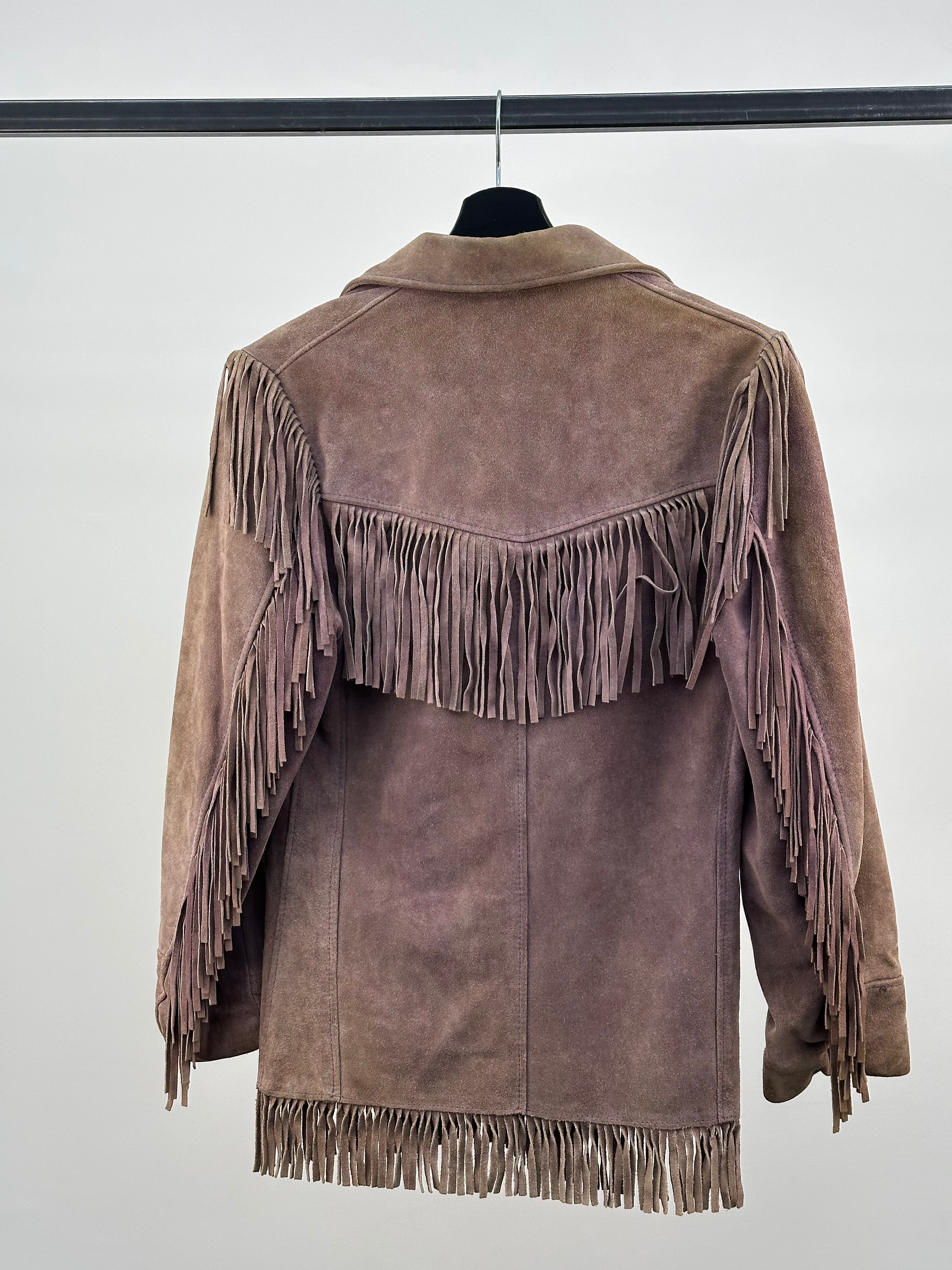 SCHOTT LEATHER JACKET SIZE: S