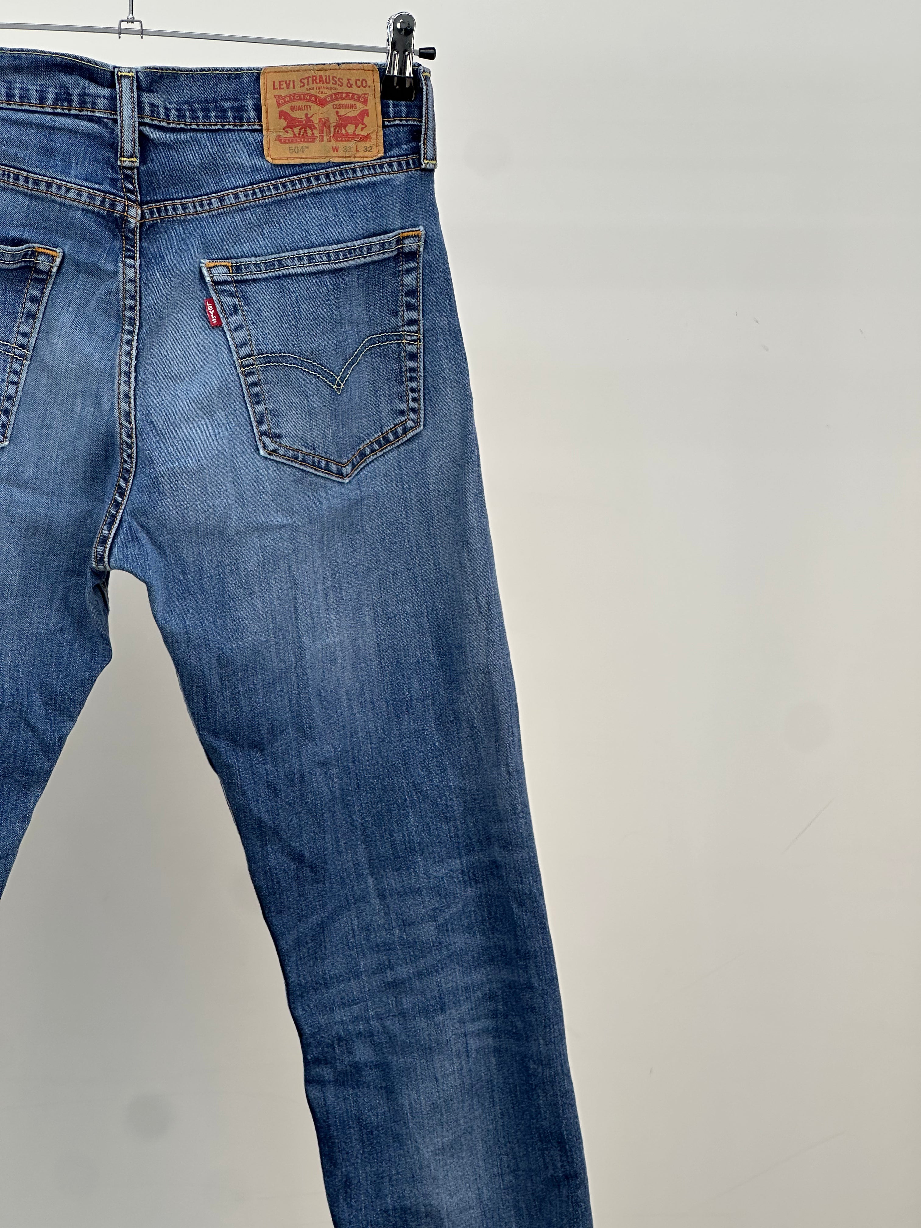 LEVI'S 504 SLIM TAGLIA : 45 ITA = W31 L32