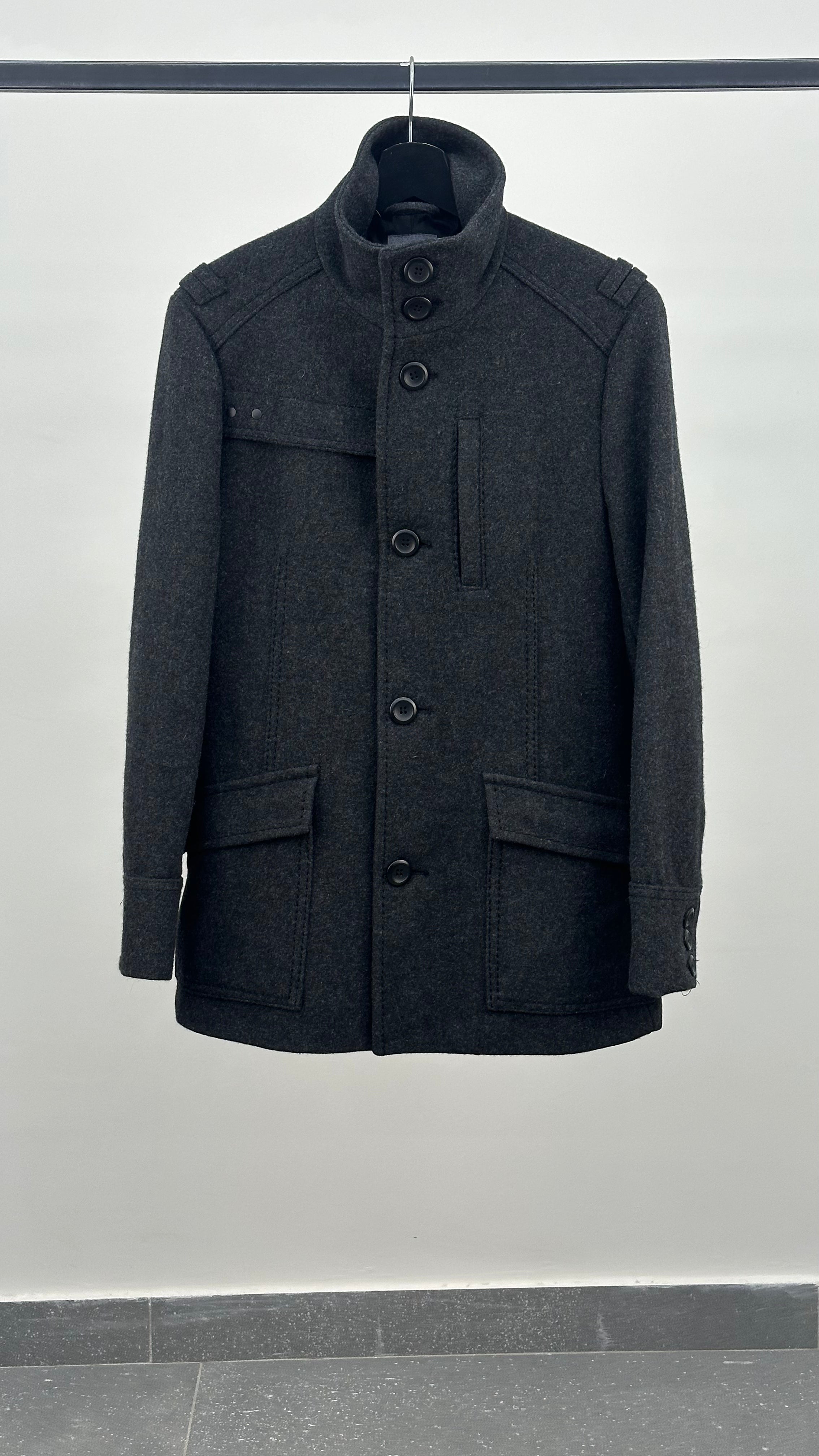 CAPPOTTO IN MISTO LANA