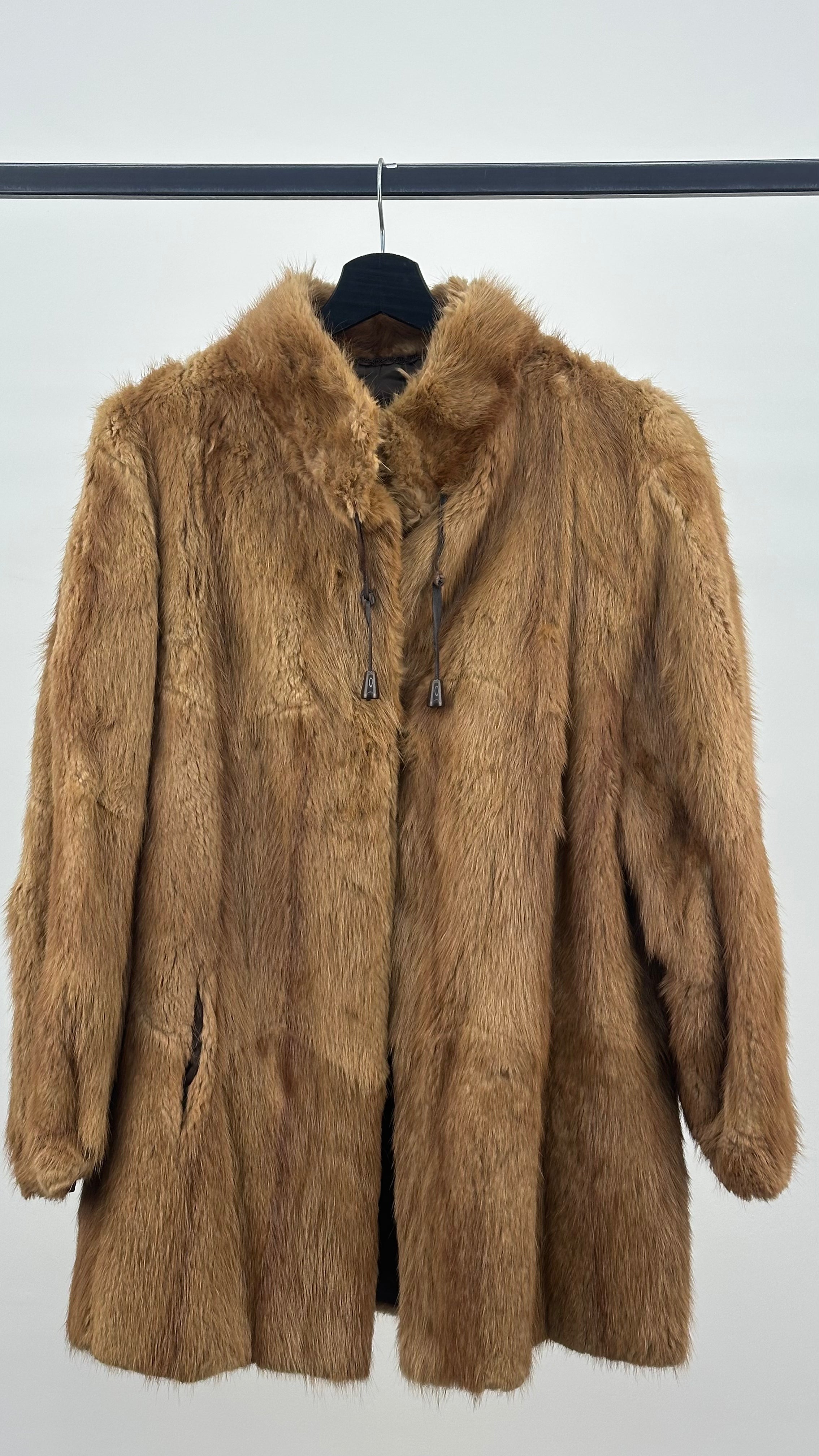 PELLICCIA CORTA MIELE