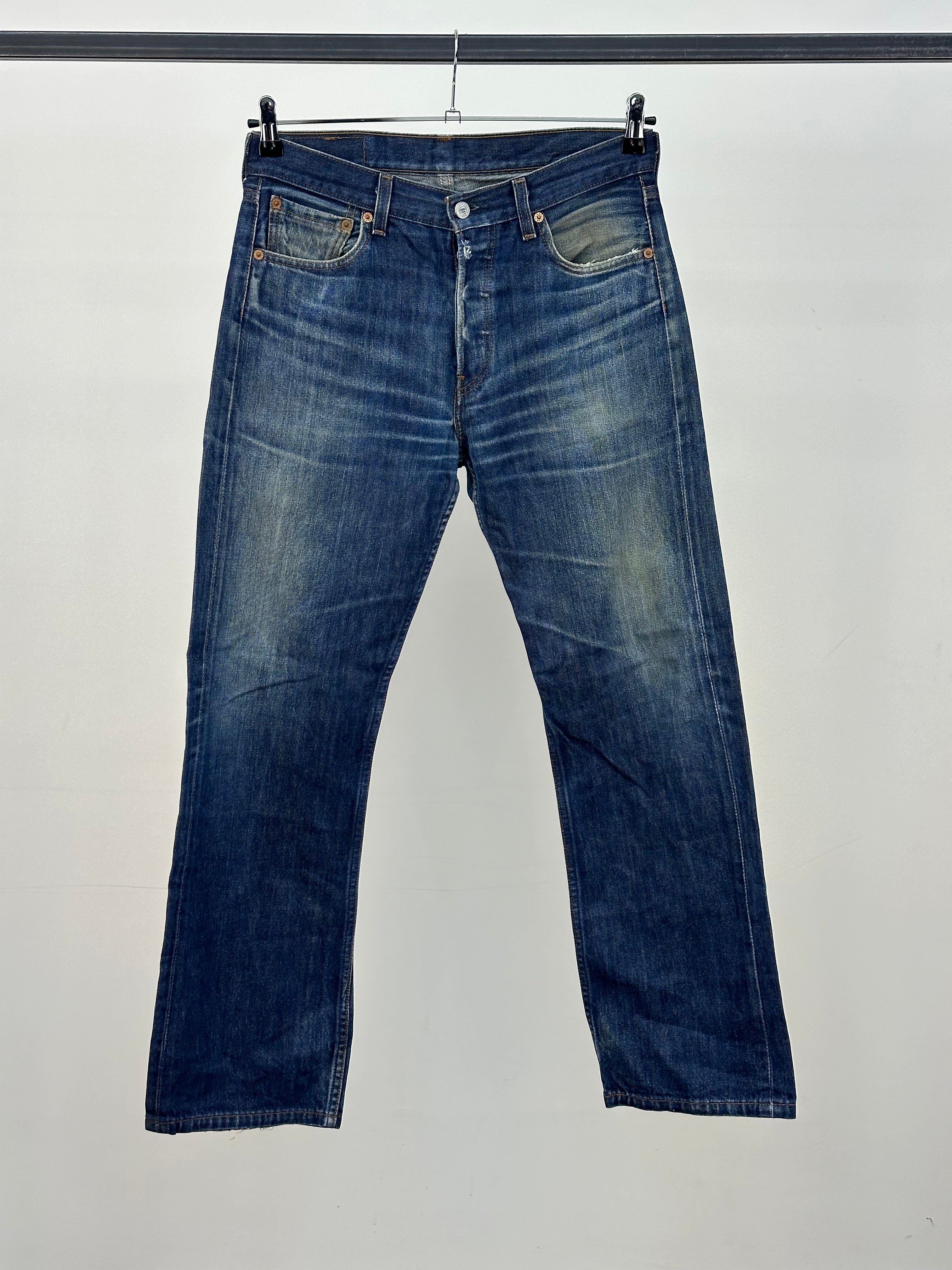 LEVI'S 501 TAGLIA : 44 ITA = W30 L30