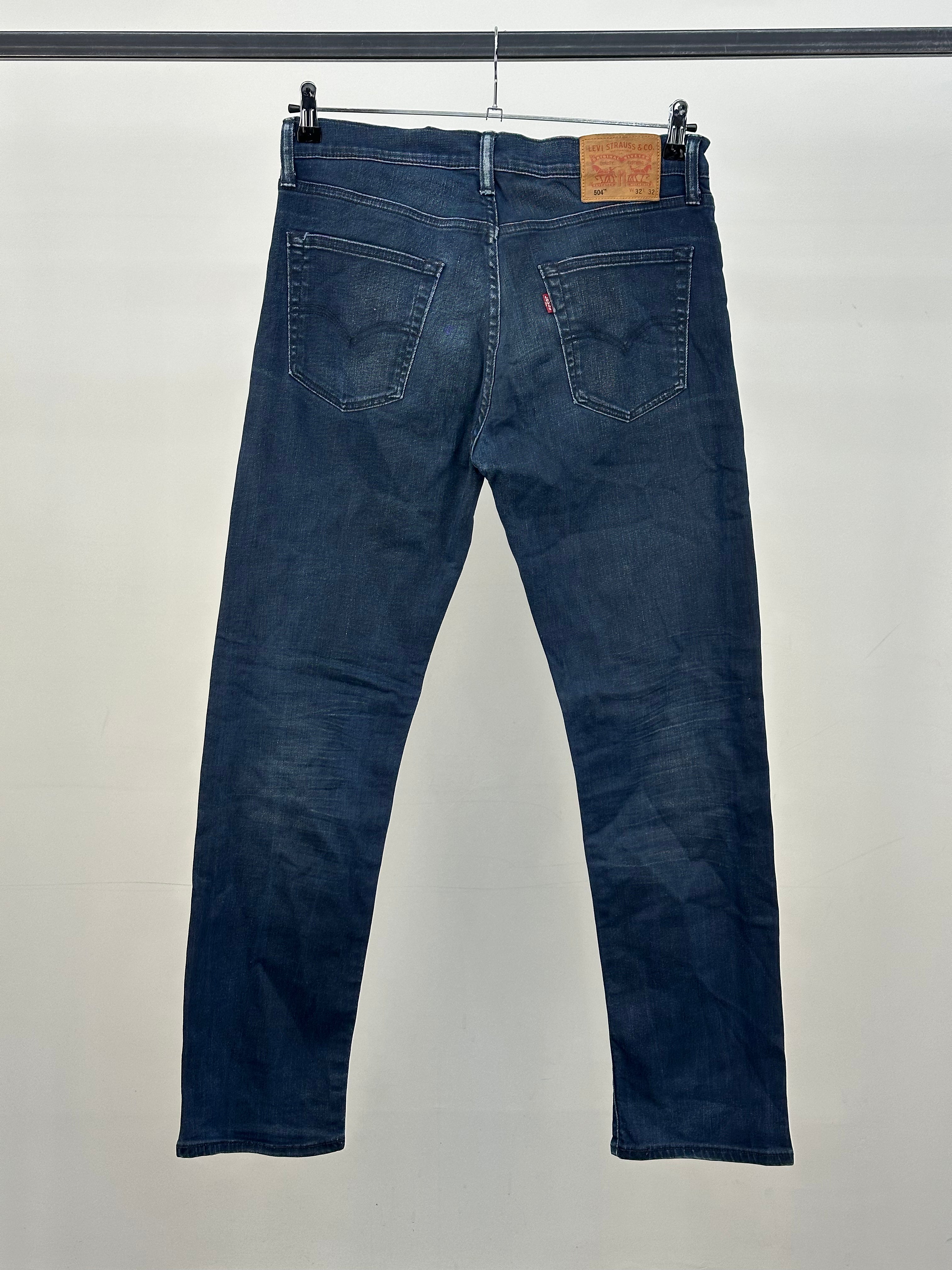 LEVI'S 504 REGULAR TAGLIA : 46 ITA = W32 L32