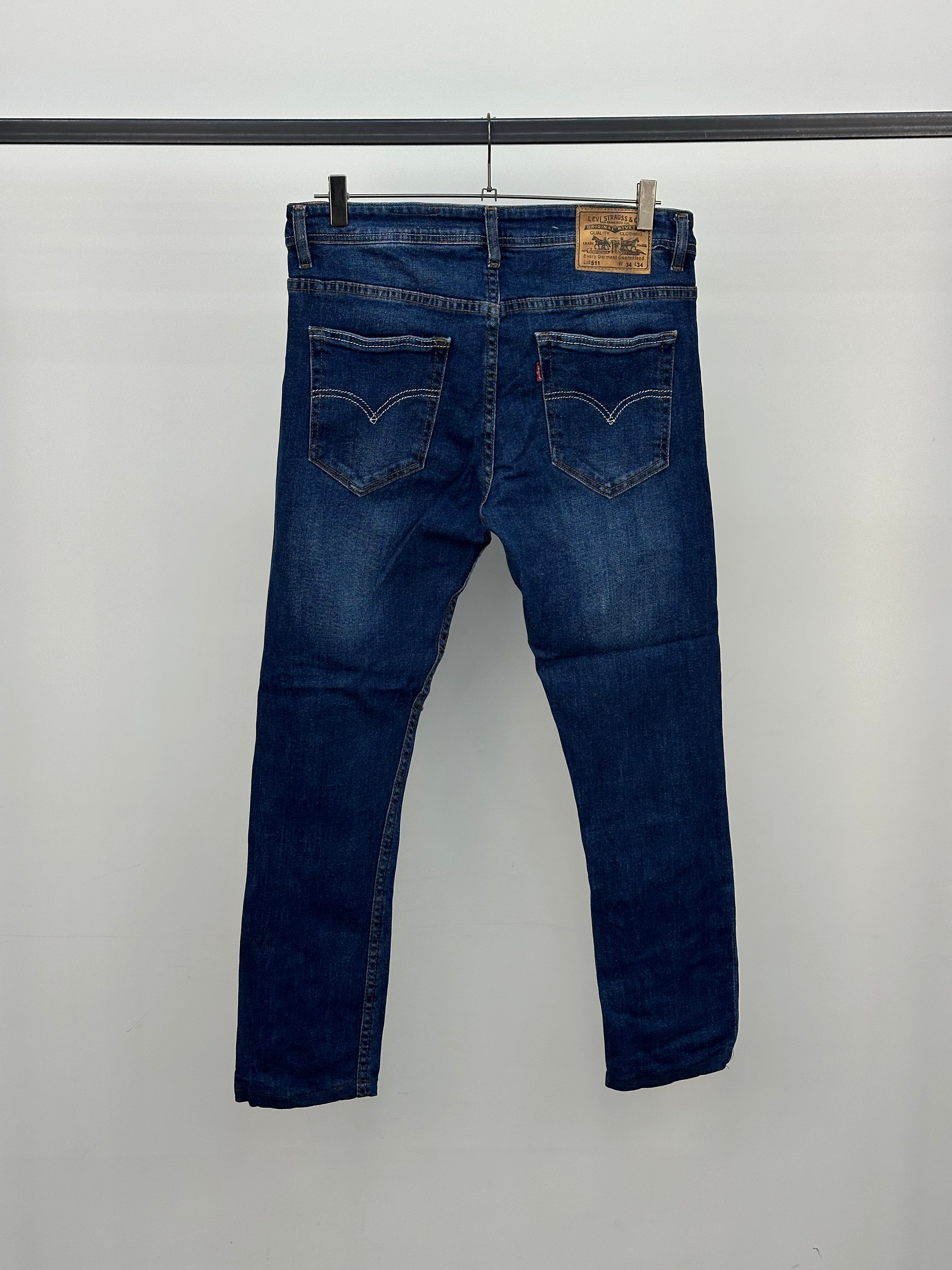 LEVI'S 511 SLIM FIT TAGLIA: 48 ITA = W34 L34